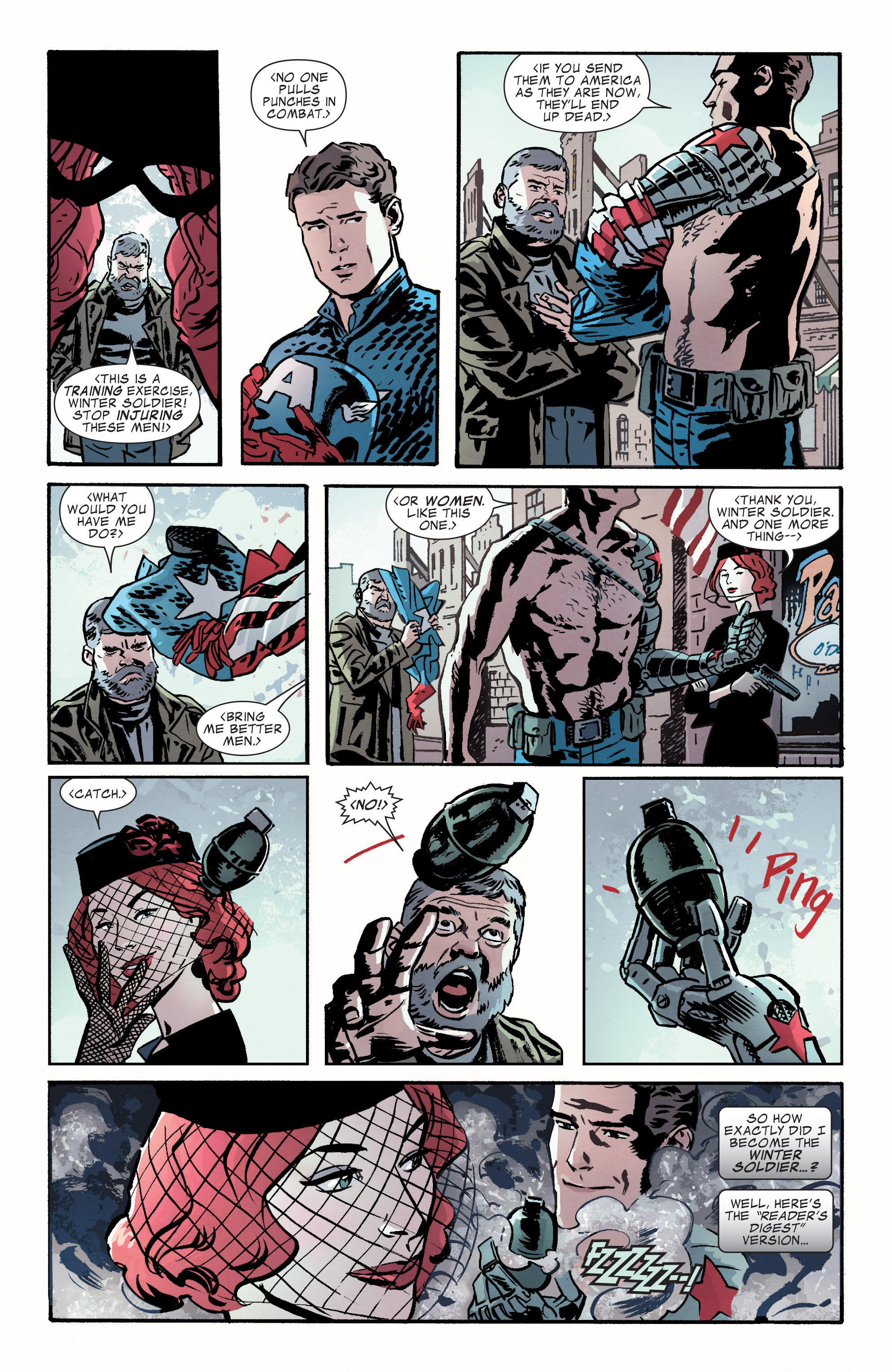 Read online Captain America And Bucky comic -  Issue #624 - 7