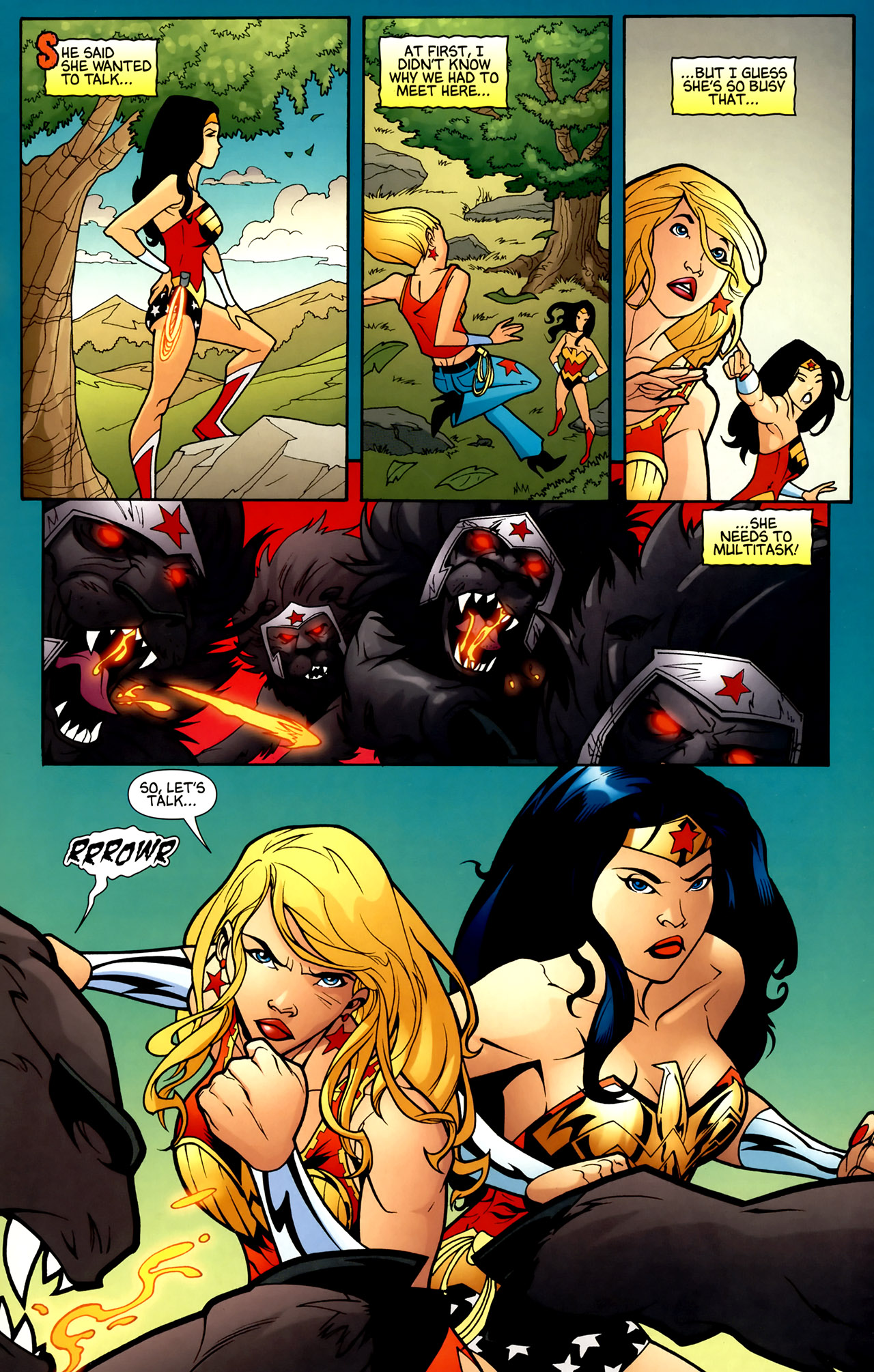 Read online Wonder Girl (2007) comic -  Issue #6 - 20