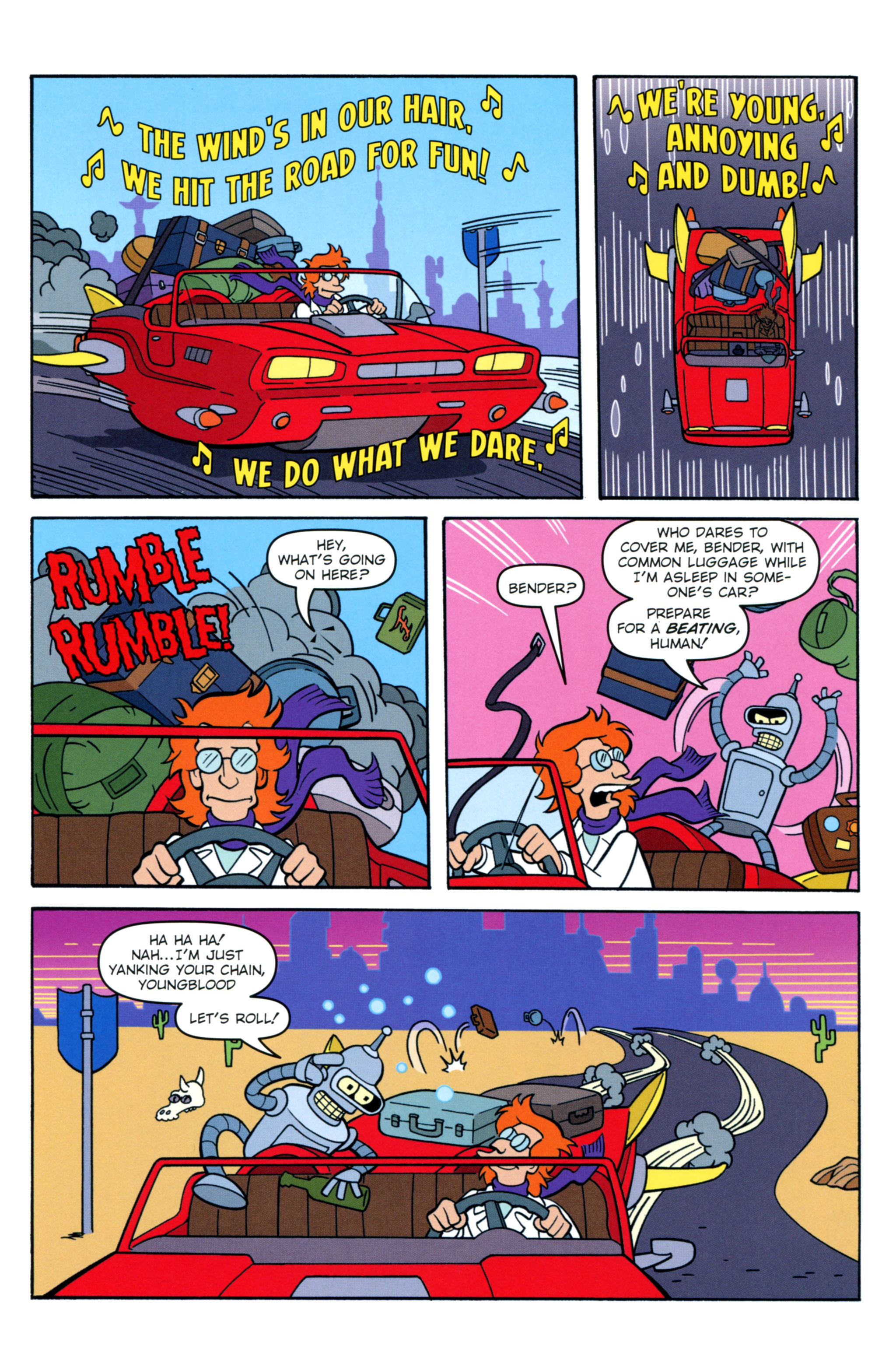 Read online Futurama Comics comic -  Issue #70 - 9