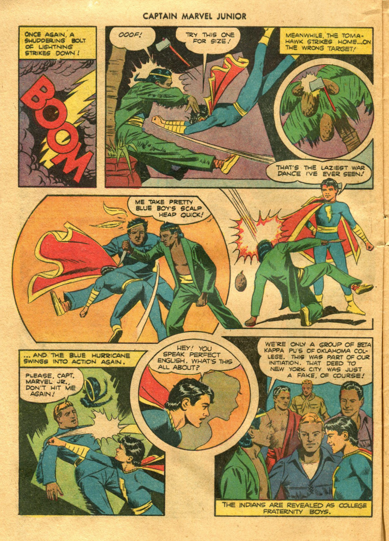 Read online Captain Marvel, Jr. comic -  Issue #20 - 10