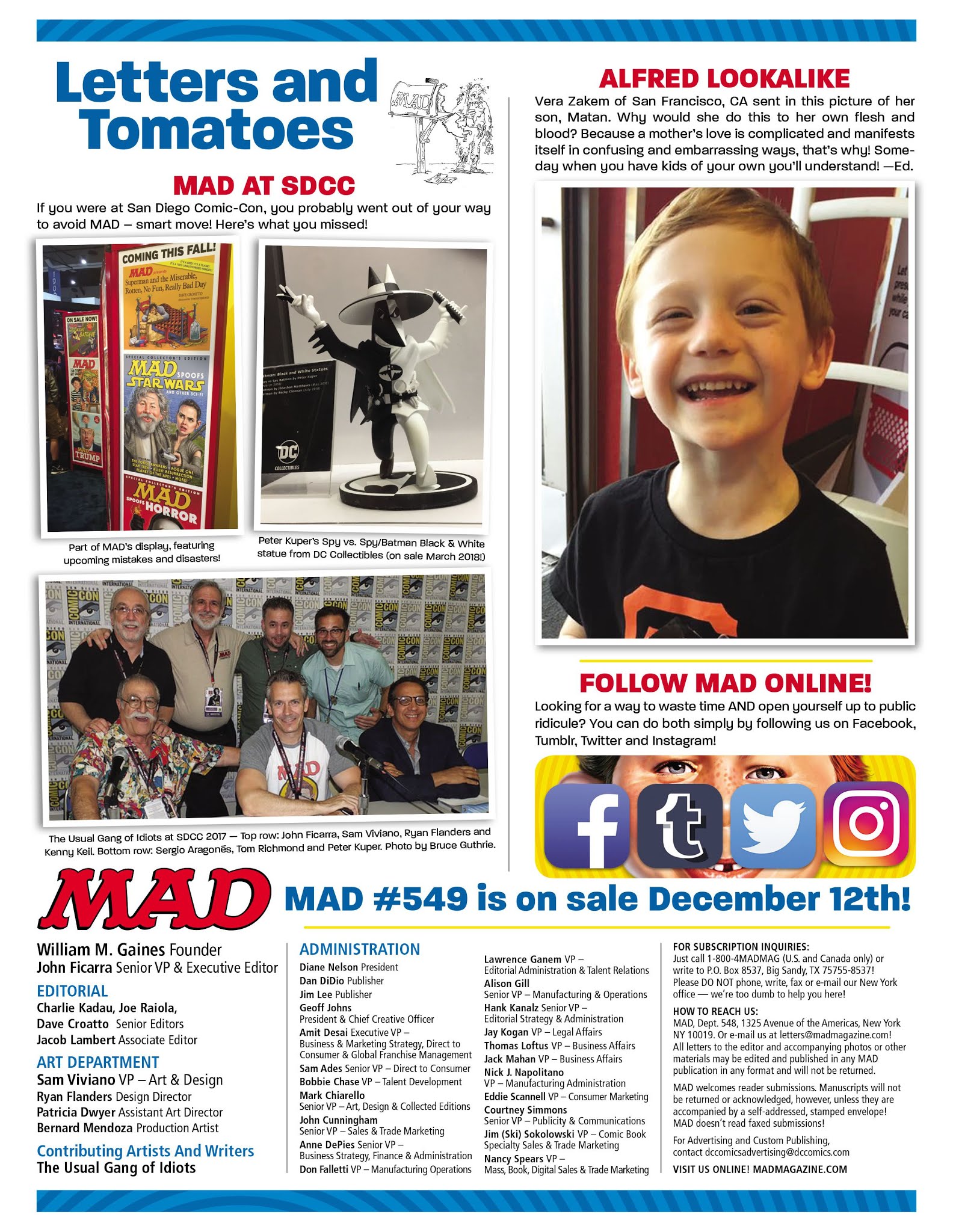 Read online MAD comic -  Issue #548 - 6