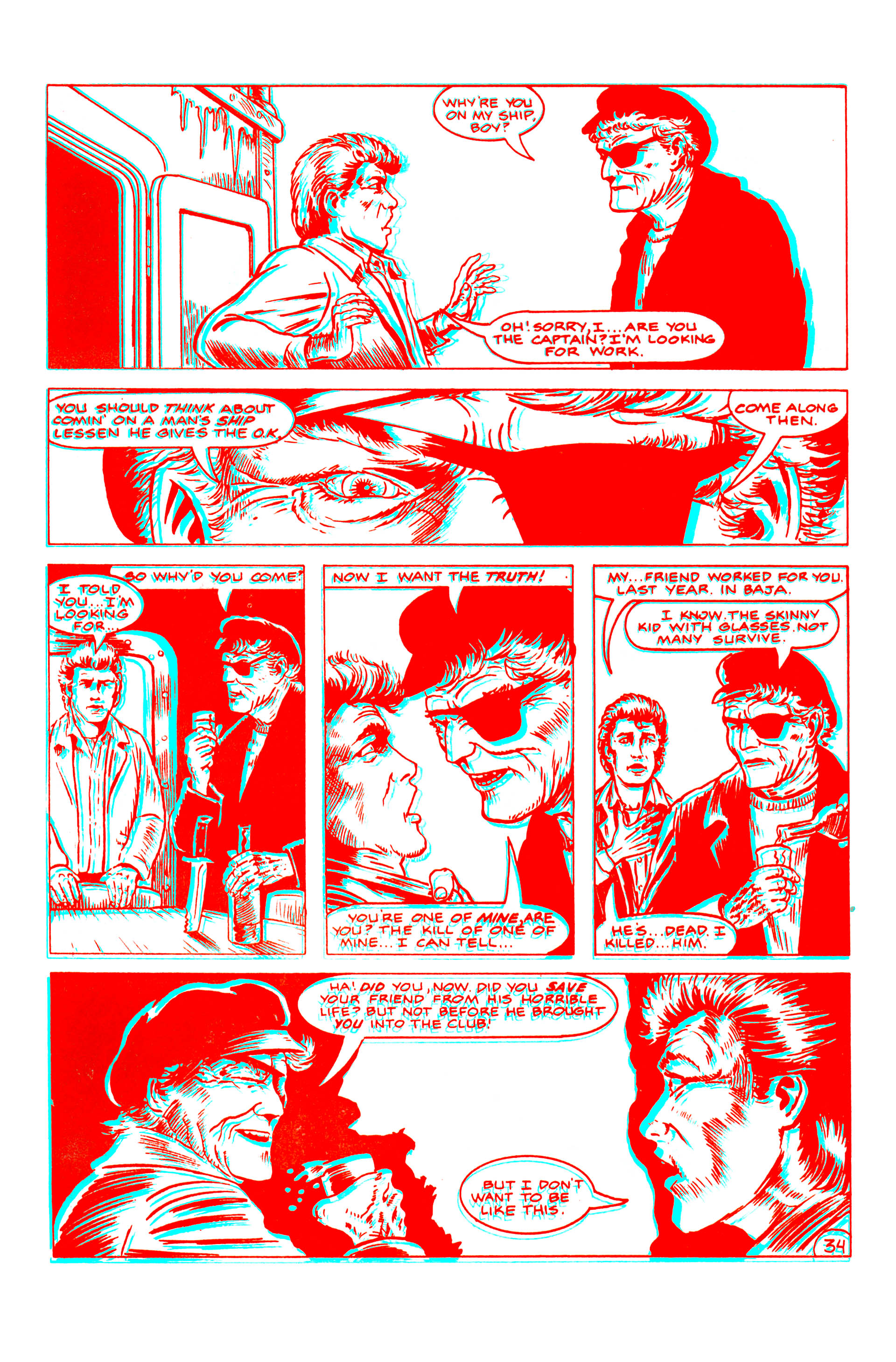 Read online Blackthorne 3-D Series comic -  Issue #61 - 36