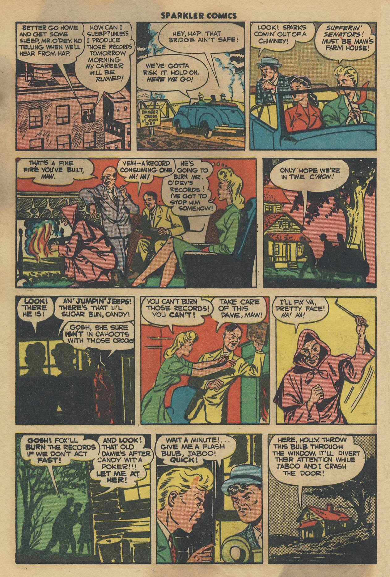 Read online Sparkler Comics comic -  Issue #68 - 40