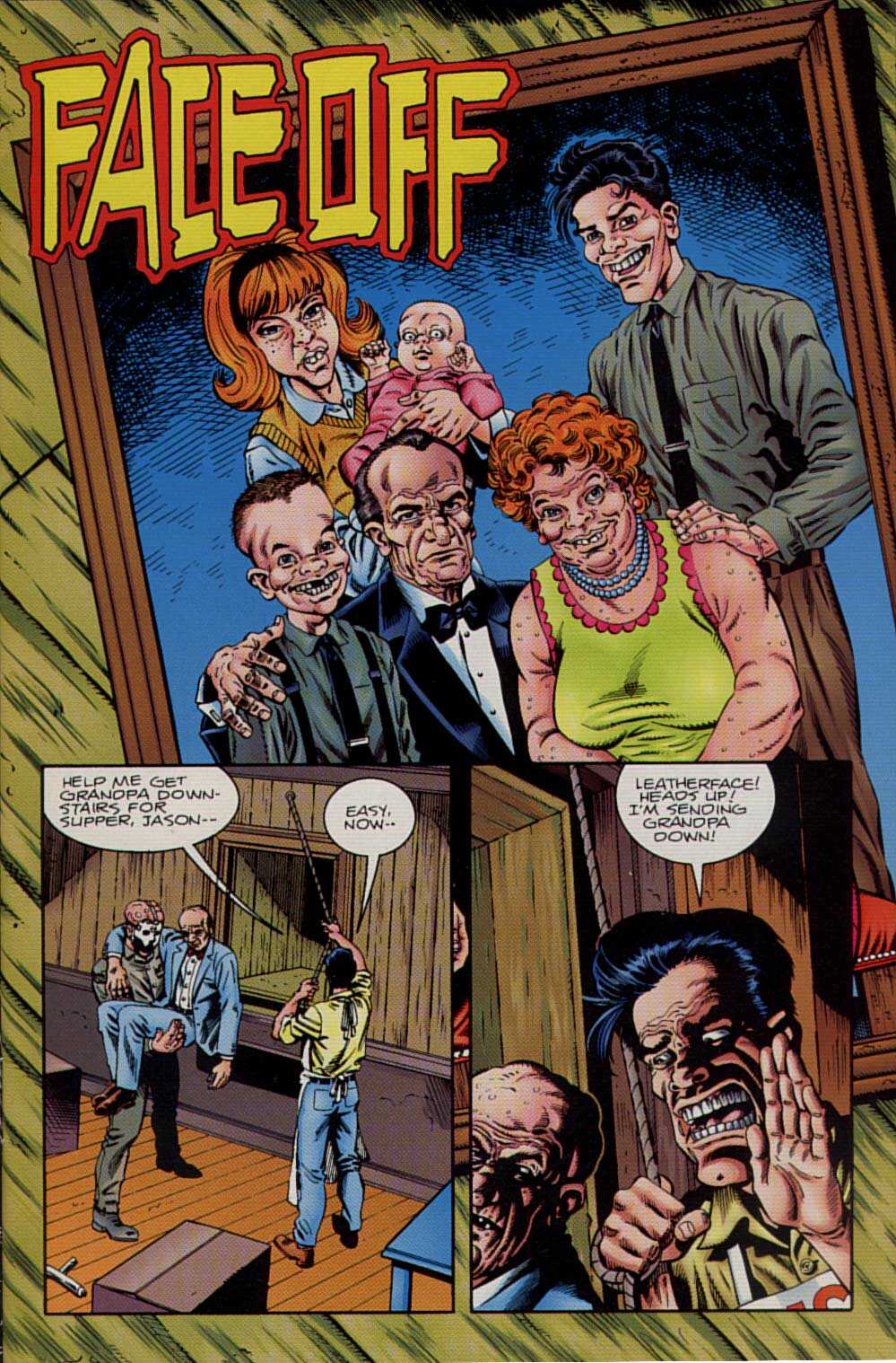Read online Jason vs Leatherface comic -  Issue #3 - 2