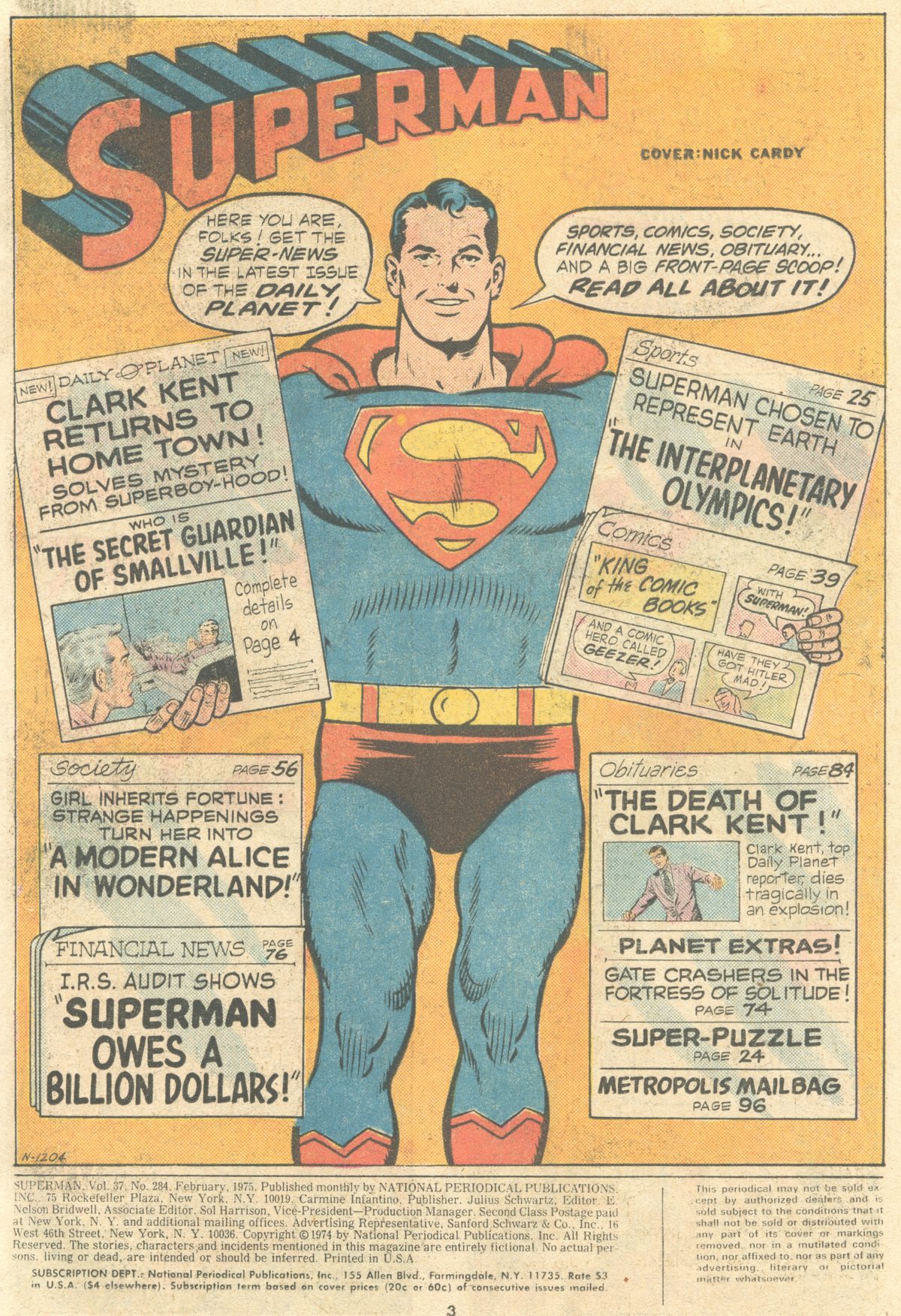 Read online Superman (1939) comic -  Issue #284 - 3