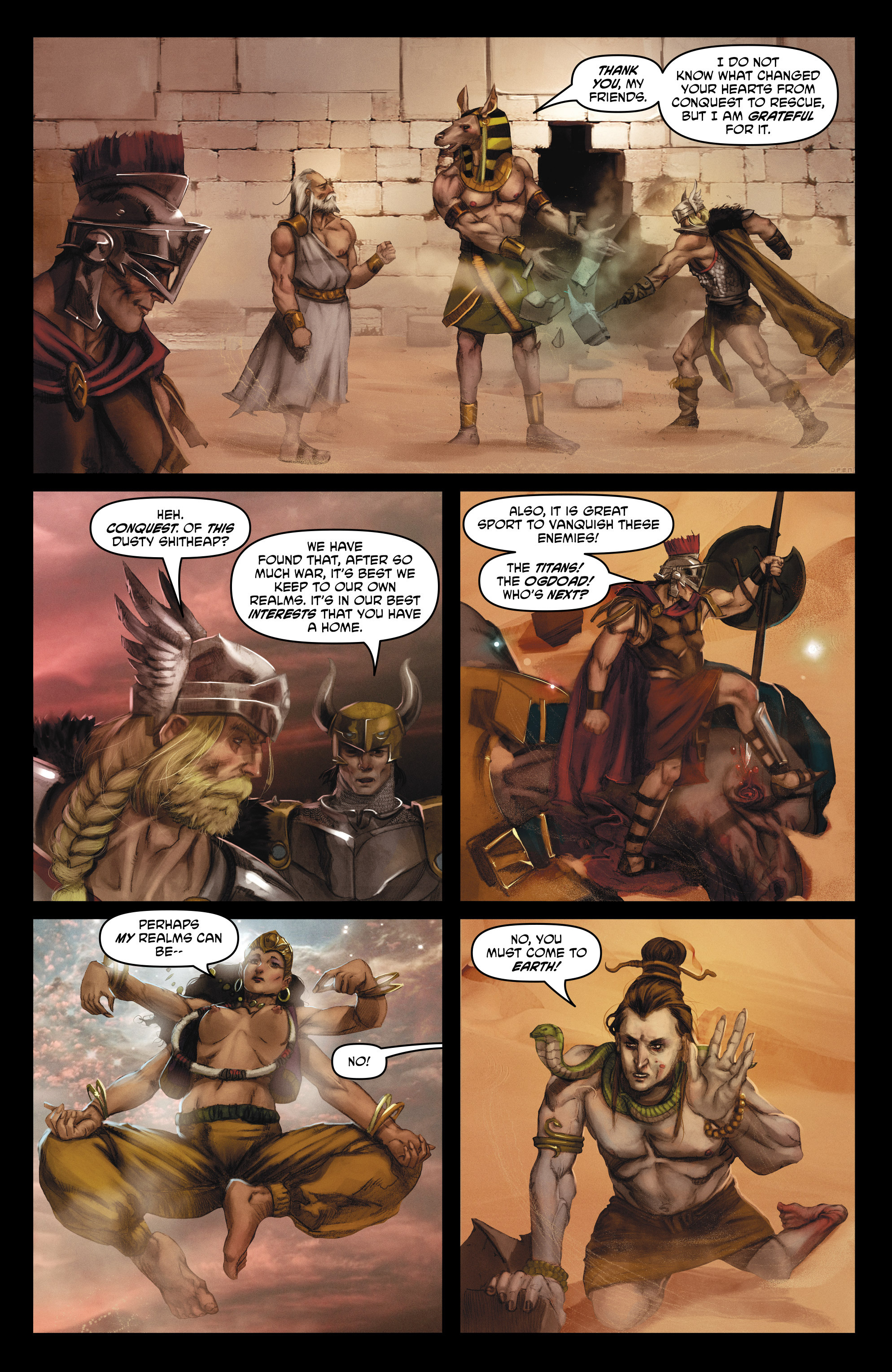 Read online God Is Dead comic -  Issue #34 - 22