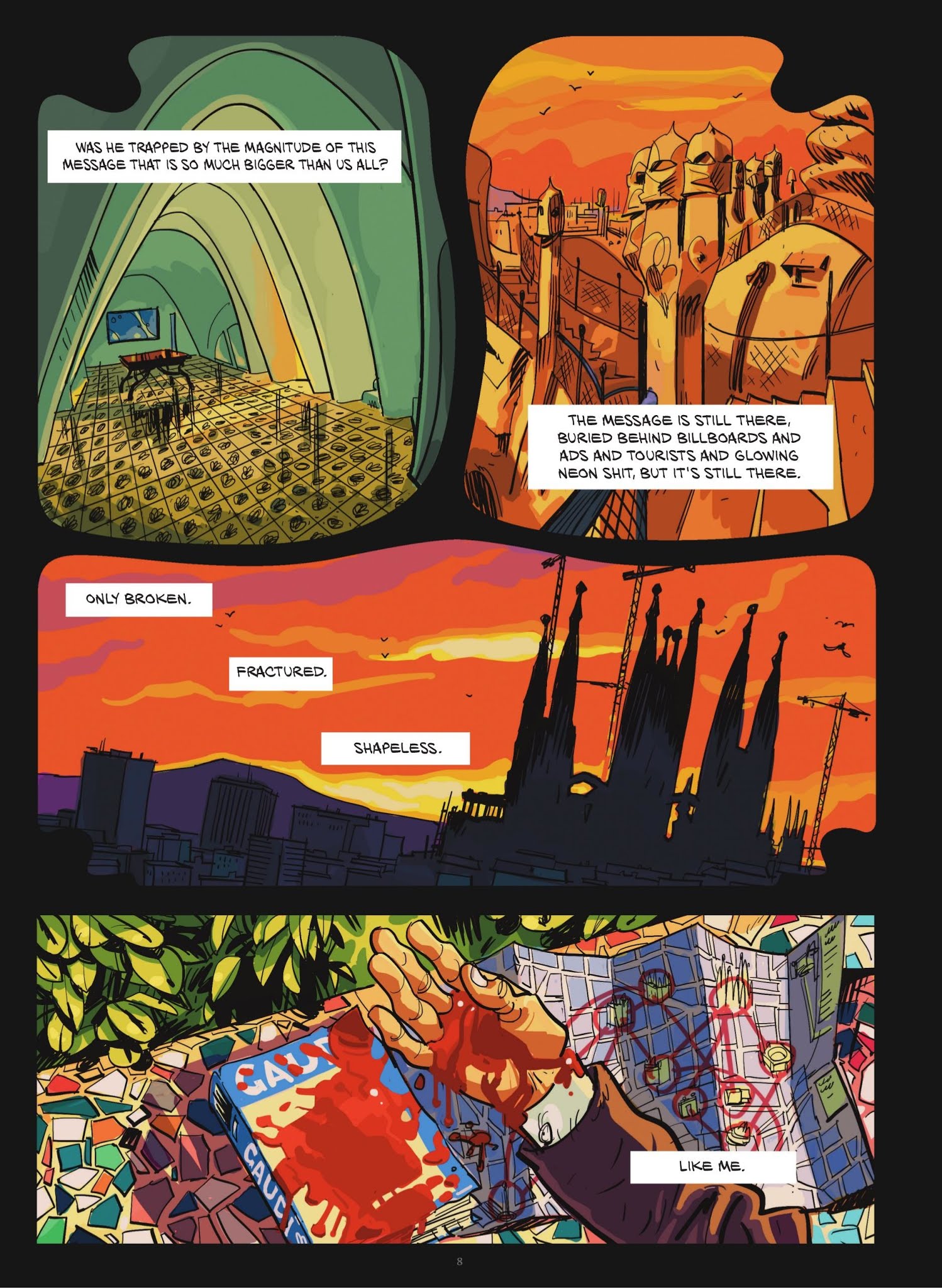 Read online The Ghost of Gaudi comic -  Issue # TPB - 9