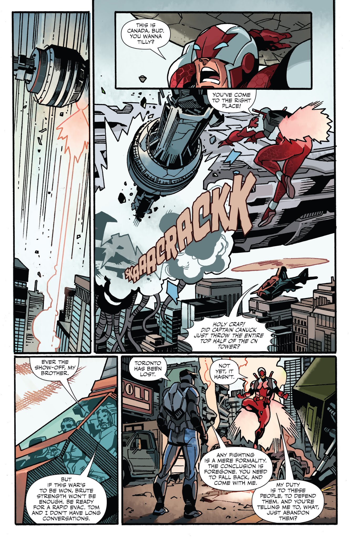 Read online Captain Canuck: Invasion (Canada Day 2018) comic -  Issue # Full - 19