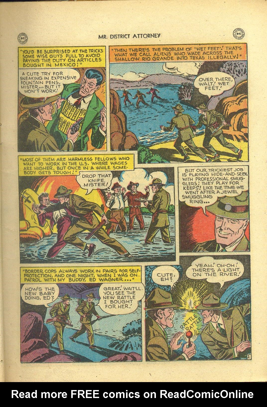 Read online Mr. District Attorney comic -  Issue #4 - 19