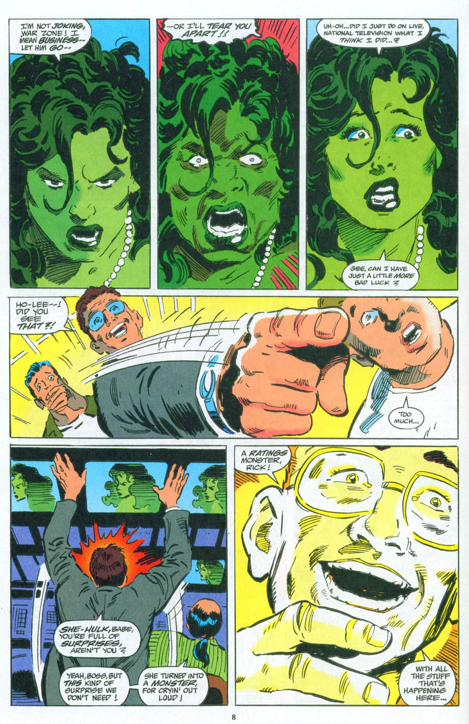 Read online The Sensational She-Hulk comic -  Issue #56 - 8