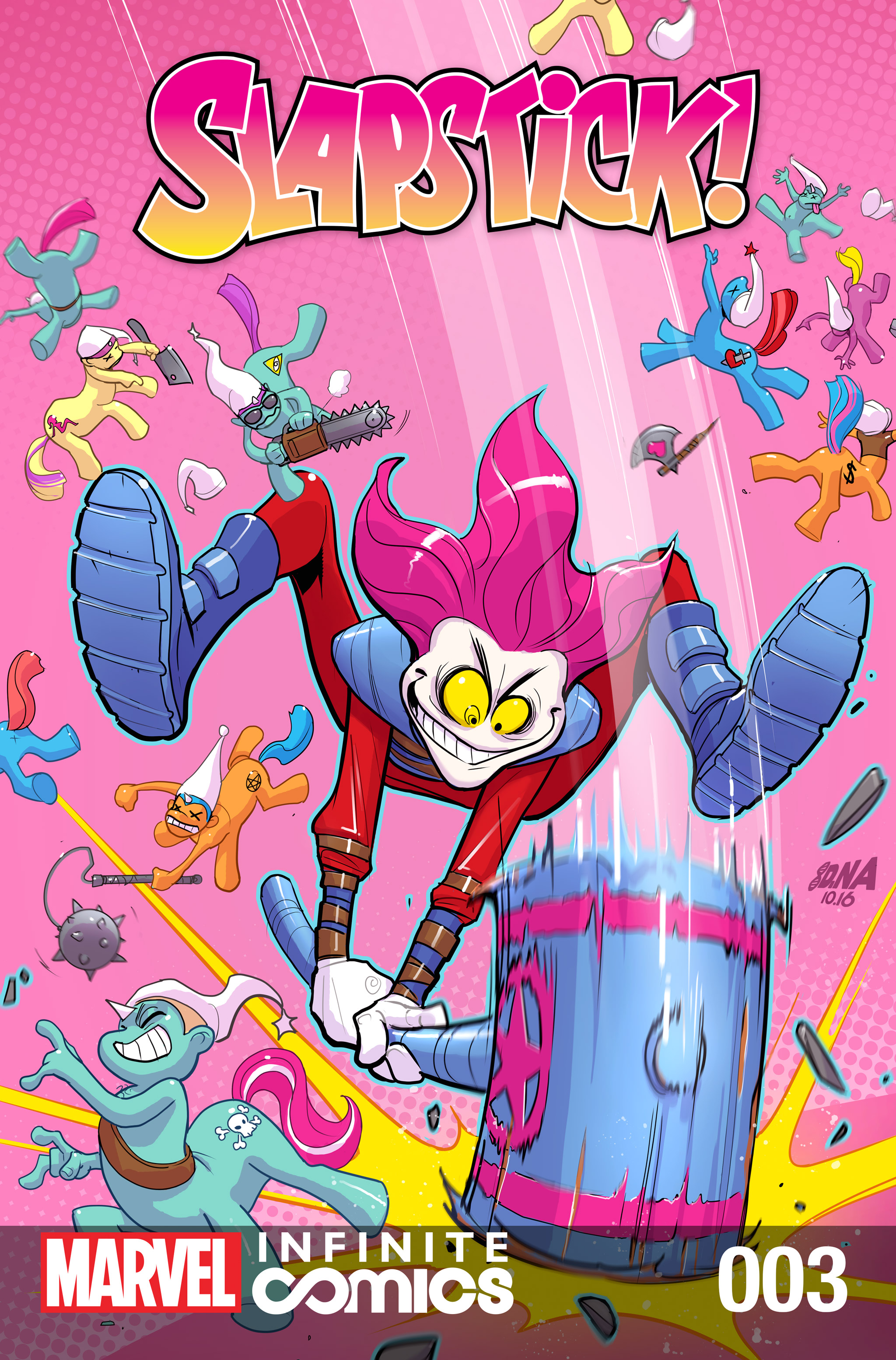 Read online Slapstick Infinite Comic comic -  Issue #3 - 1