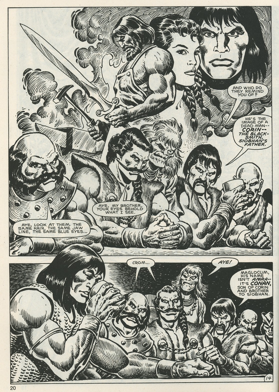 Read online The Savage Sword Of Conan comic -  Issue #119 - 19