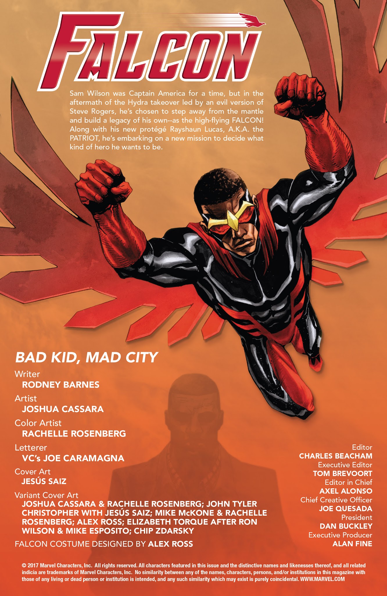 Read online Falcon (2017) comic -  Issue #1 - 2