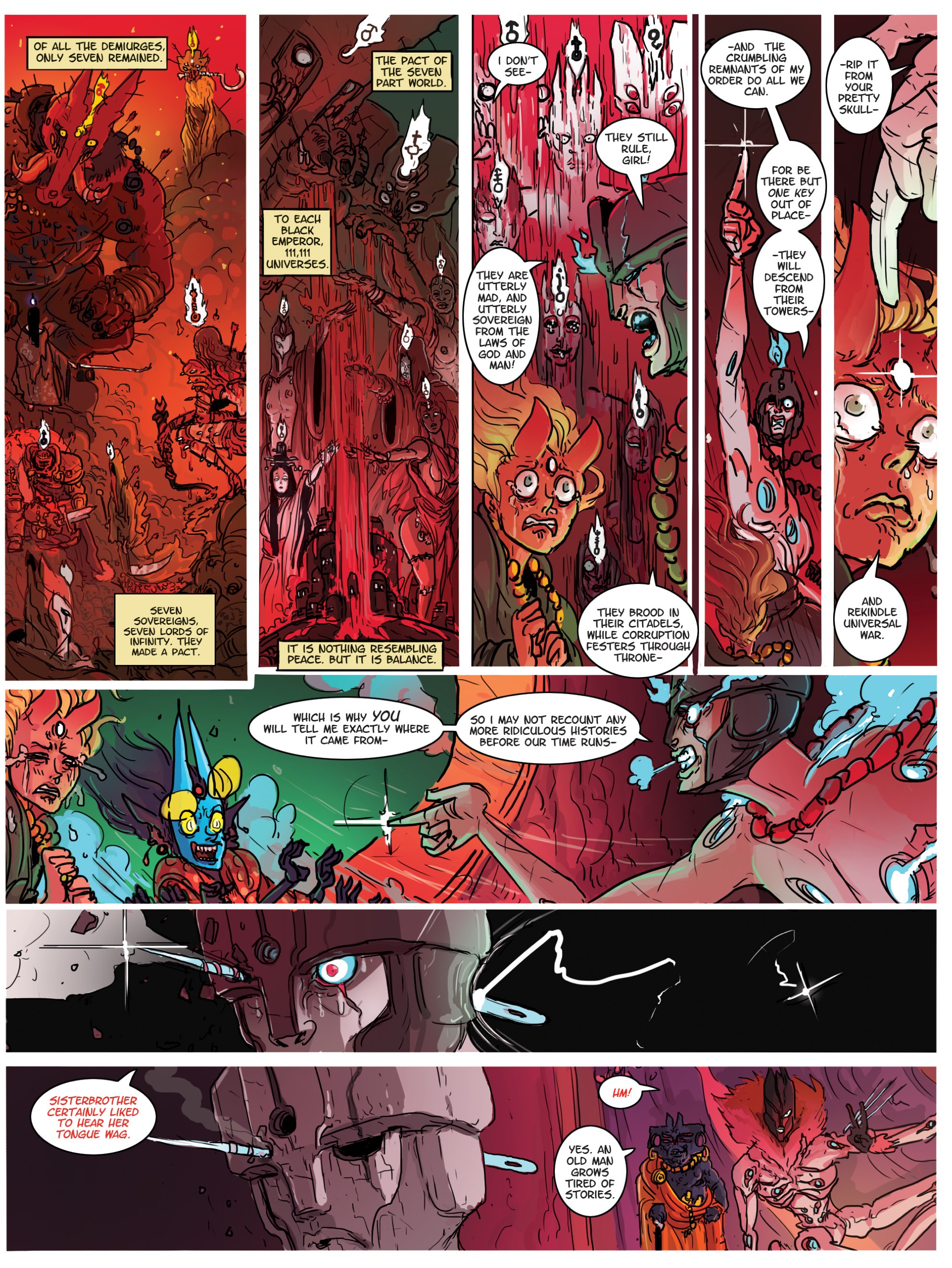 Read online Kill Six Billion Demons comic -  Issue # Full - 57