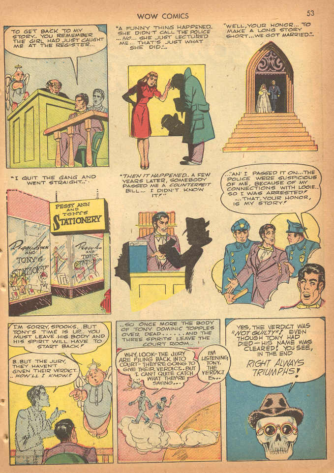 Read online Wow Comics comic -  Issue #9 - 53