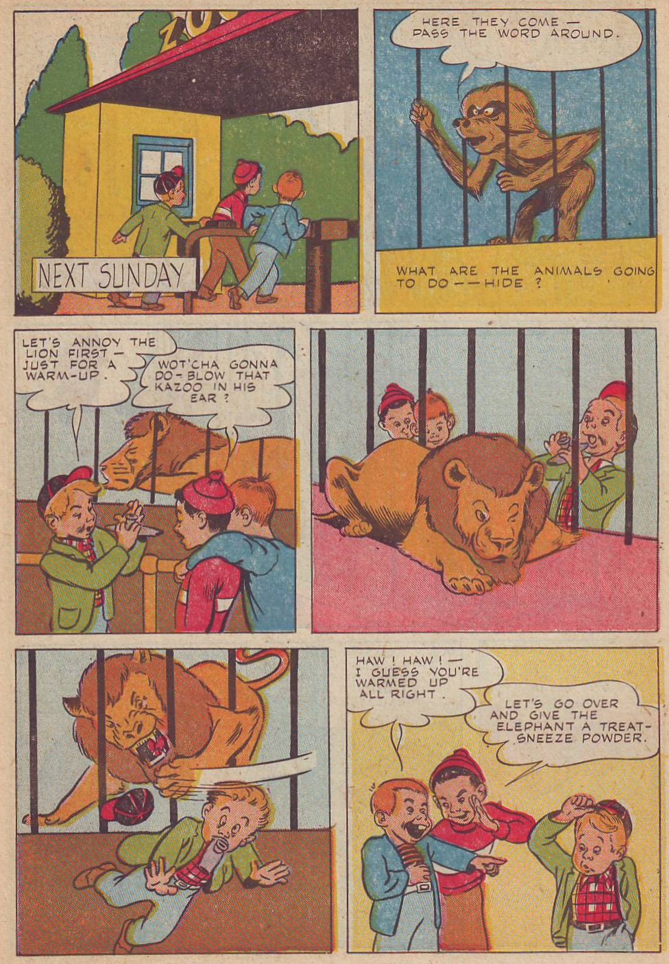 Read online Animal Comics comic -  Issue #20 - 36