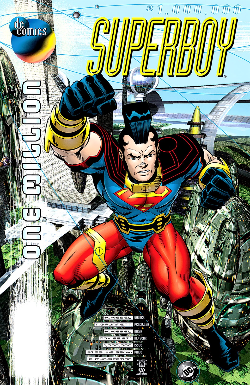 Superboy (1994) issue 1000000 - Page 1