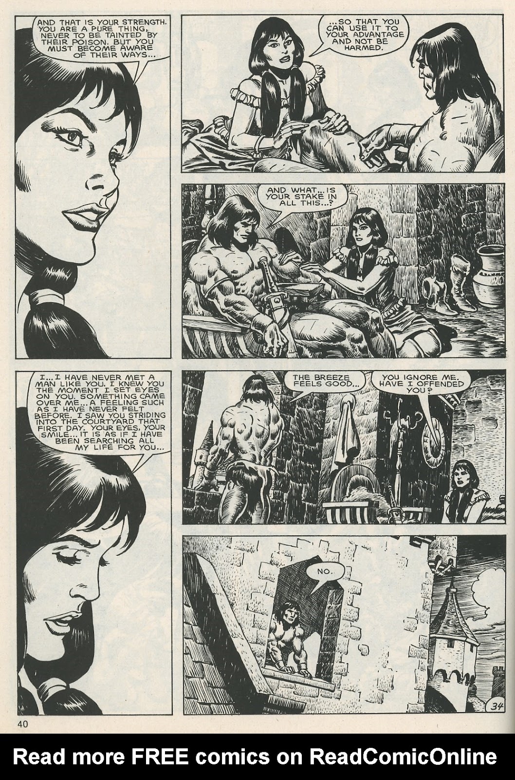 The Savage Sword Of Conan issue 113 - Page 40