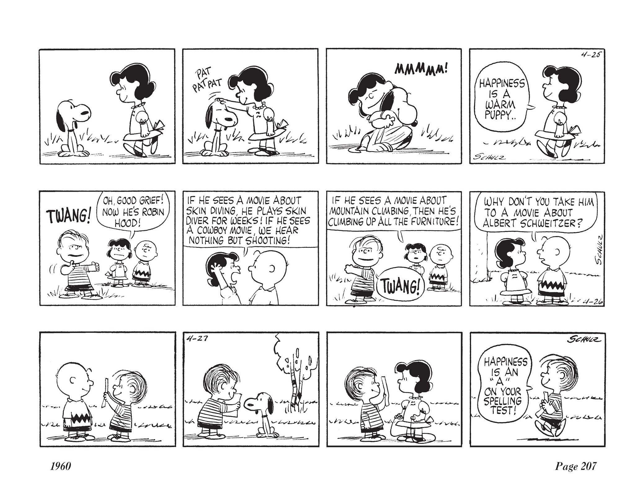 Read online The Complete Peanuts comic -  Issue # TPB 5 - 223