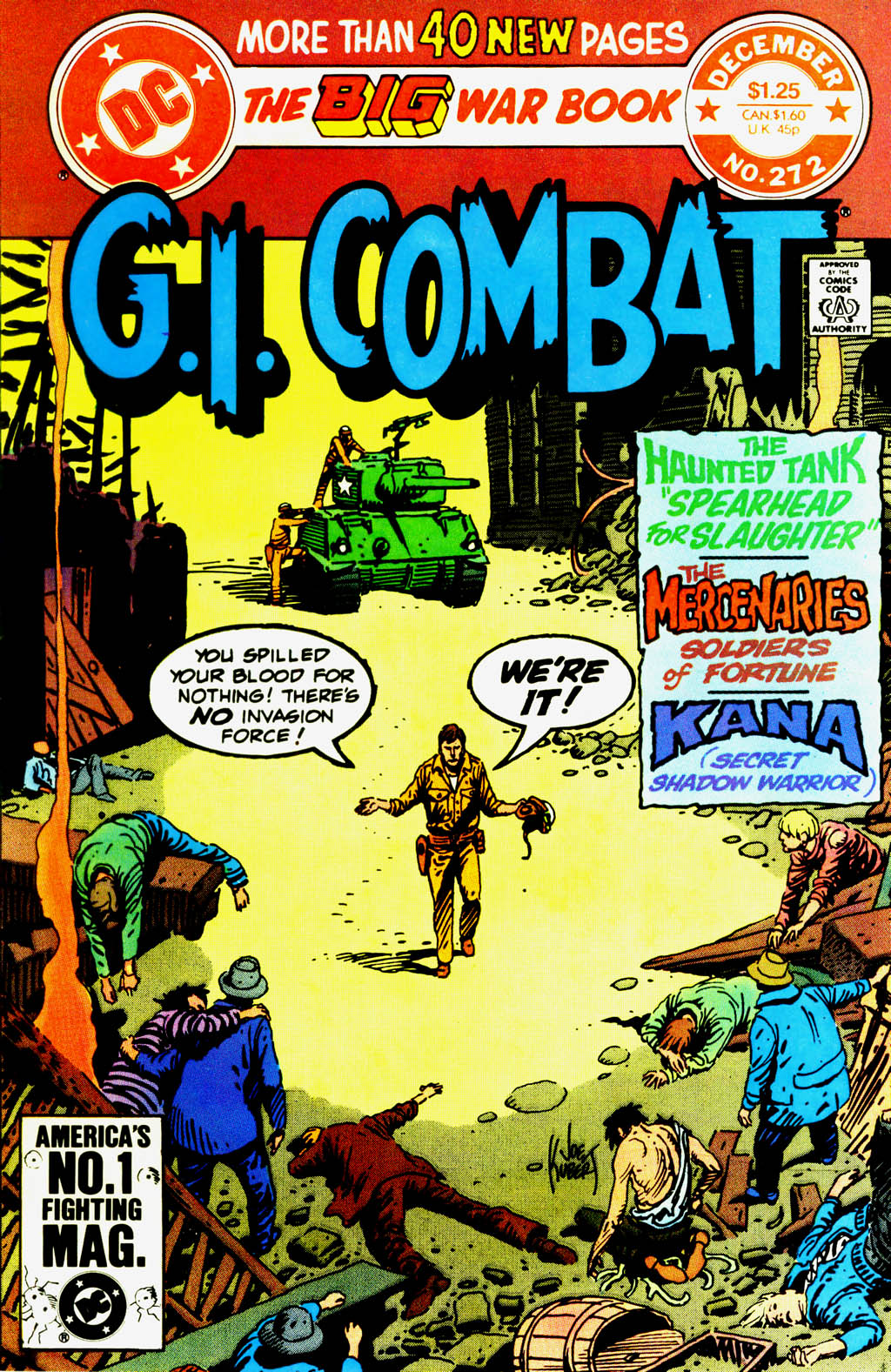 Read online G.I. Combat (1952) comic -  Issue #272 - 1