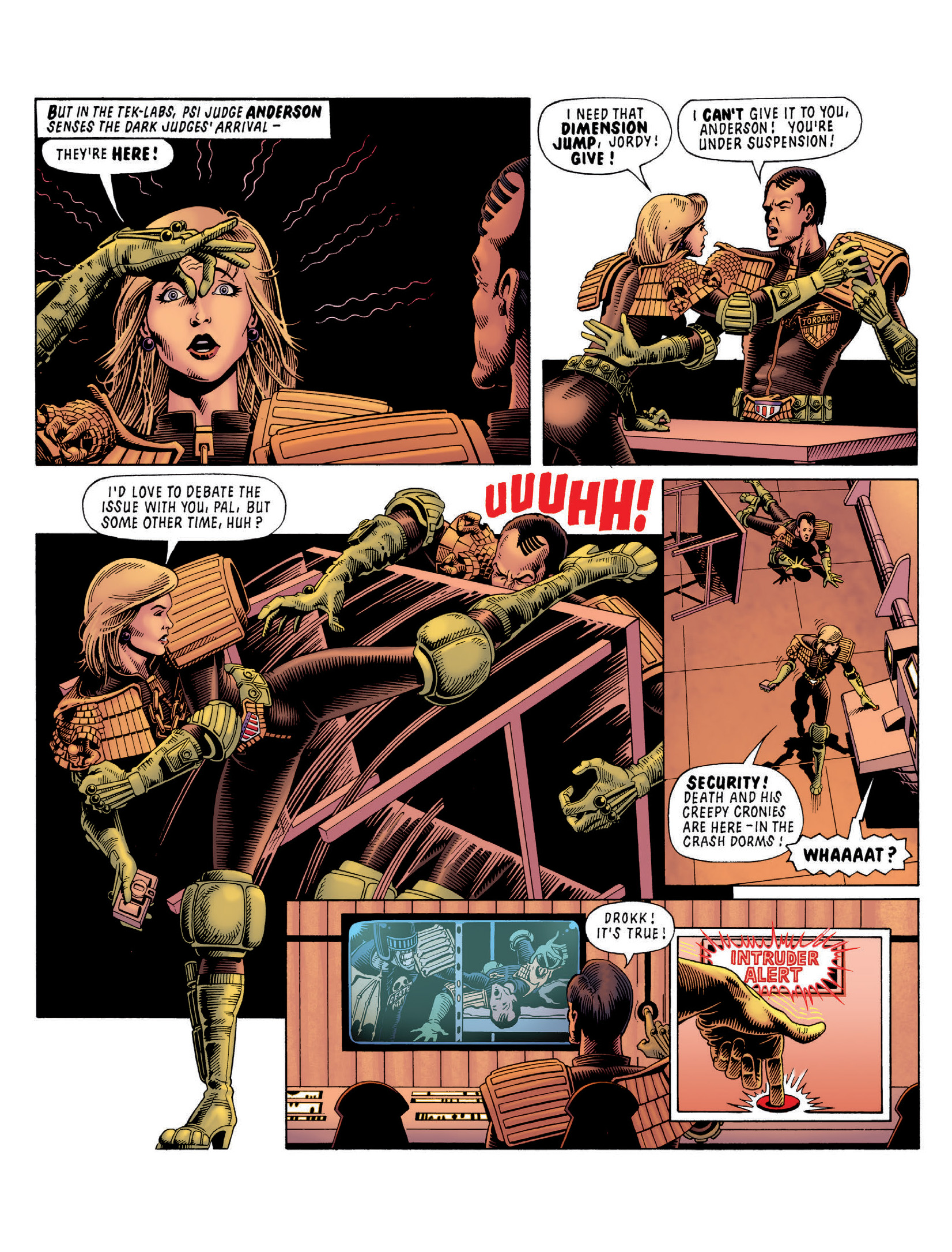 Read online Essential Judge Dredd: Dredd Vs Death comic -  Issue # TPB (Part 1) - 89