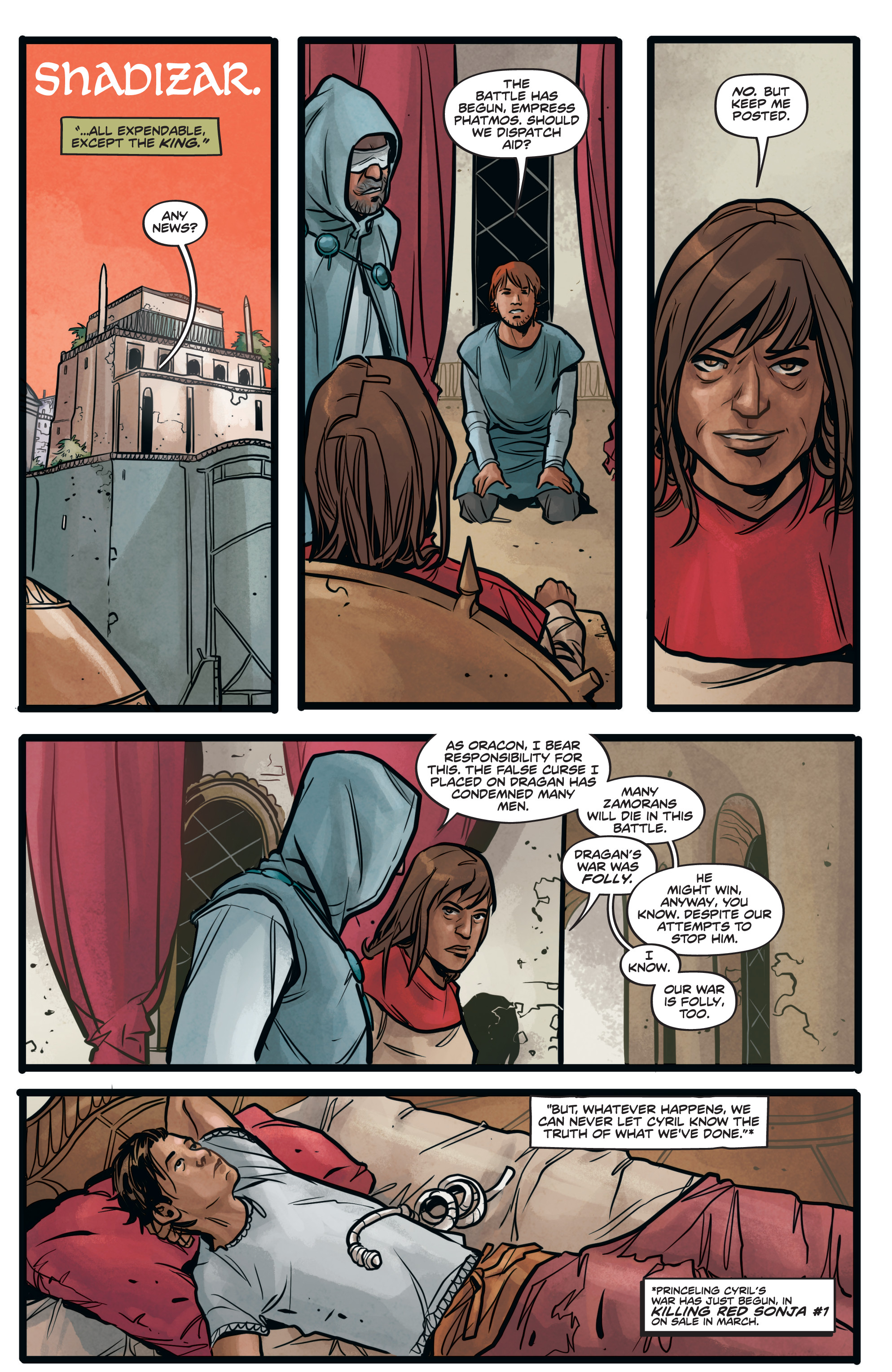 Read online Red Sonja (2019) comic -  Issue #12 - 19