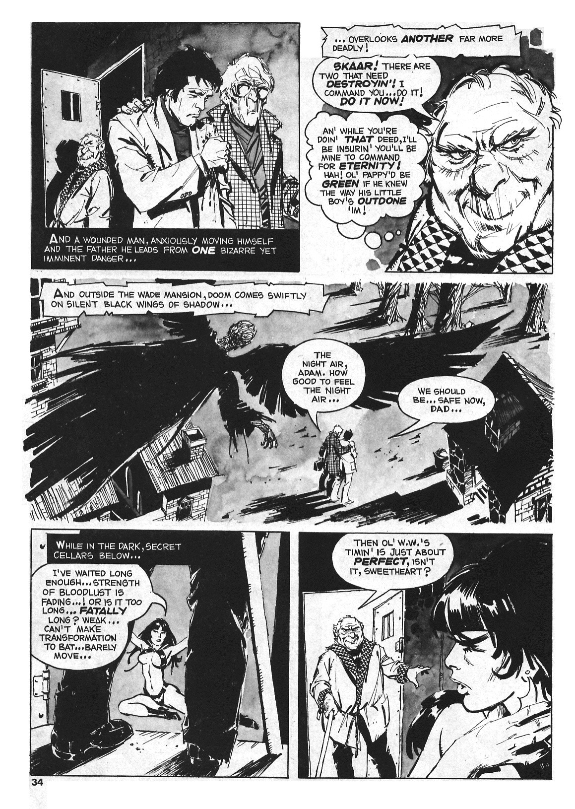 Read online Vampirella (1969) comic -  Issue #46 - 34