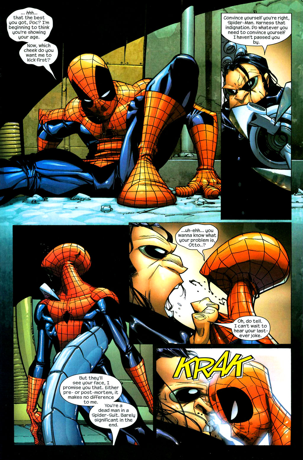 Read online The Spectacular Spider-Man (2003) comic -  Issue #10 - 19