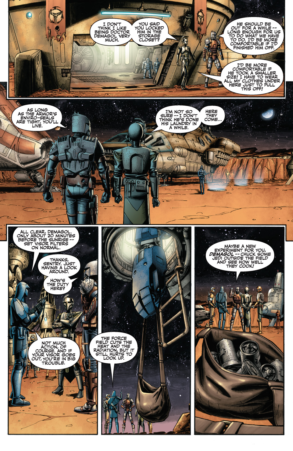 Read online Star Wars: Knights Of The Old Republic comic -  Issue #10 - 11