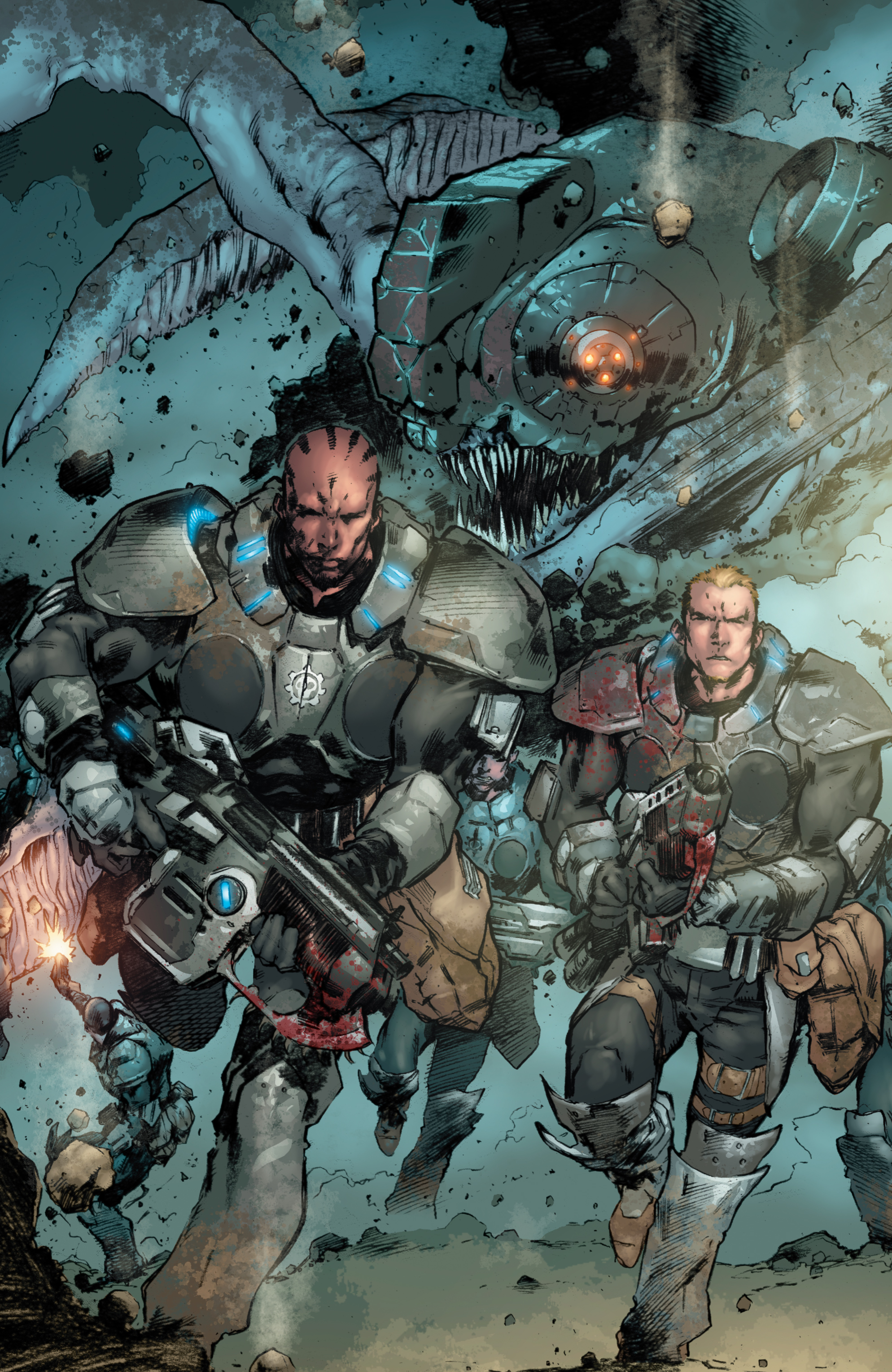Read online Gears Of War comic -  Issue #8 - 19