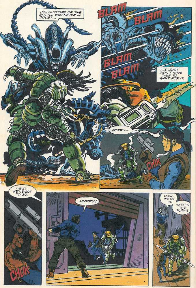 Read online Aliens vs. Predator comic -  Issue #4 - 12