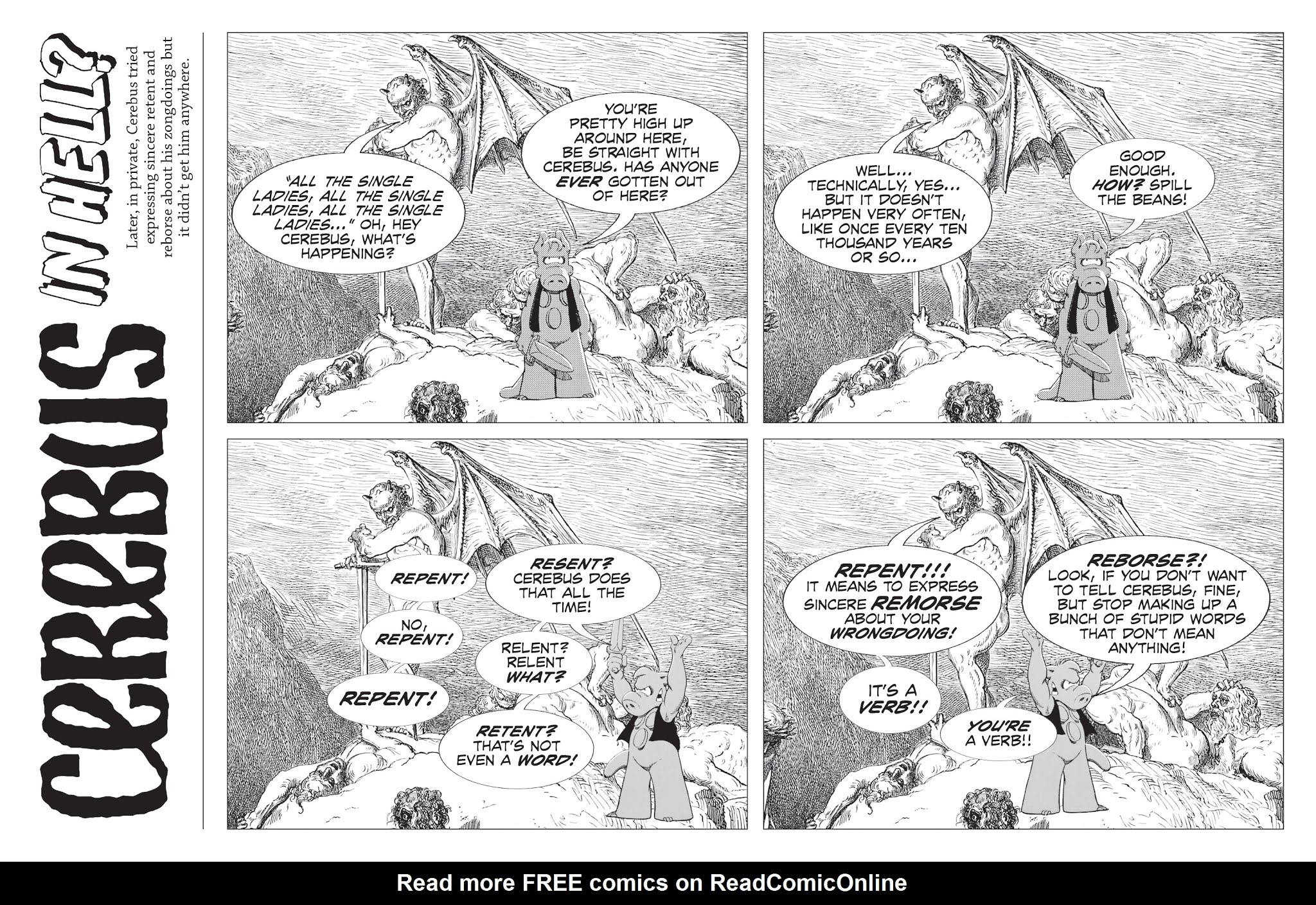 Read online Cerebus in Hell? comic -  Issue #4 - 13