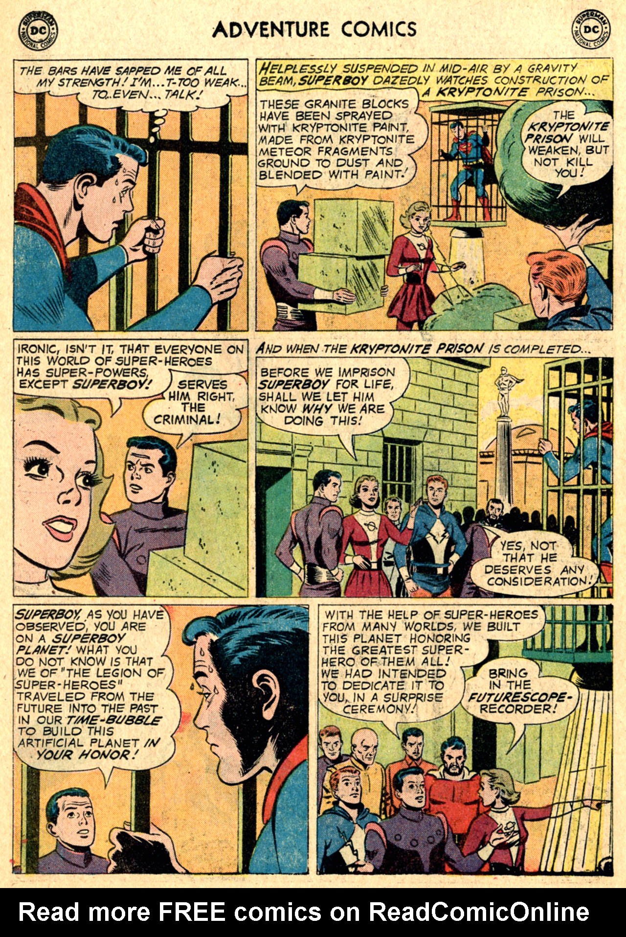 Read online Adventure Comics (1938) comic -  Issue #267 - 10