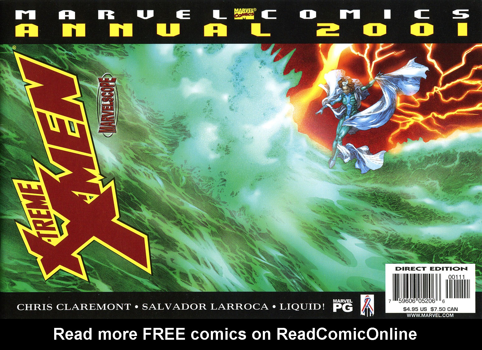 Read online X-Treme X-Men (2001) comic -  Issue # _Annual 1 - 1