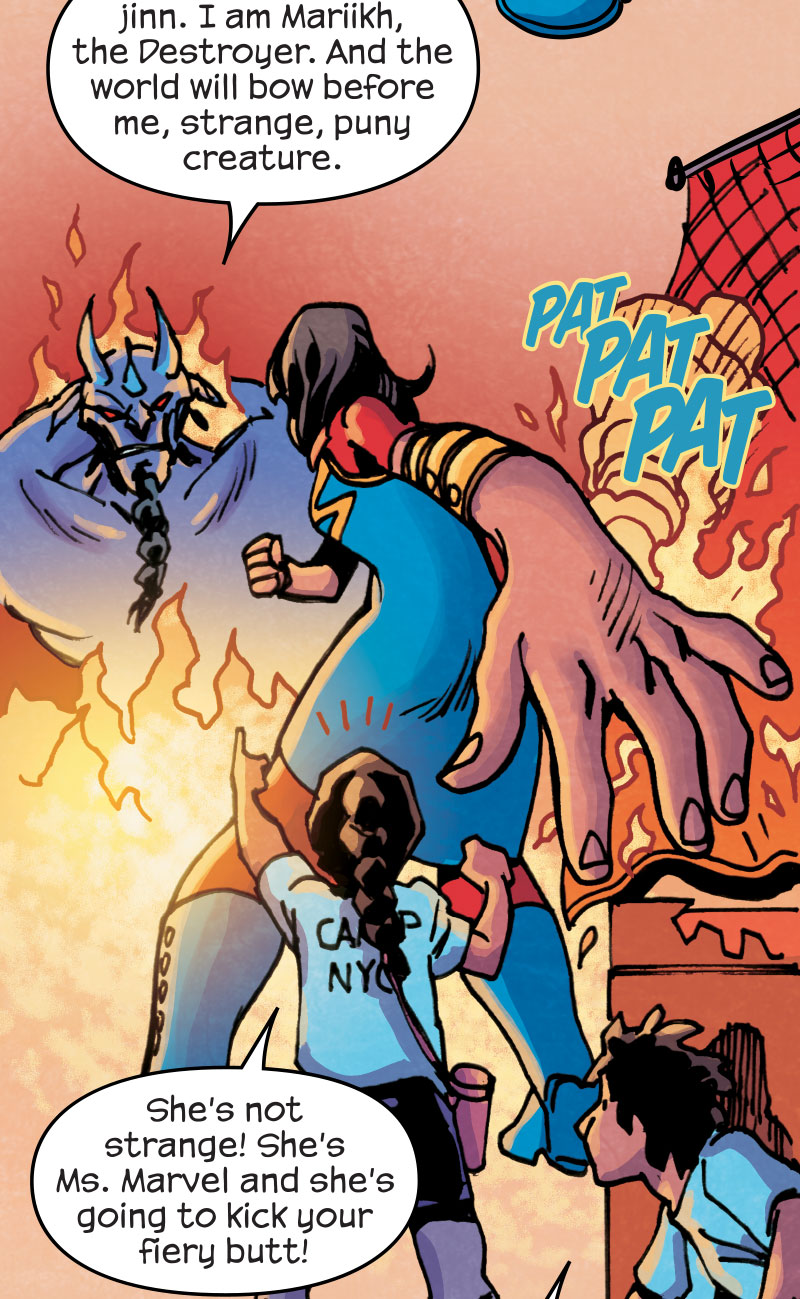 Read online Ms. Marvel: Bottled Up Infinity Comic comic -  Issue # Full - 30