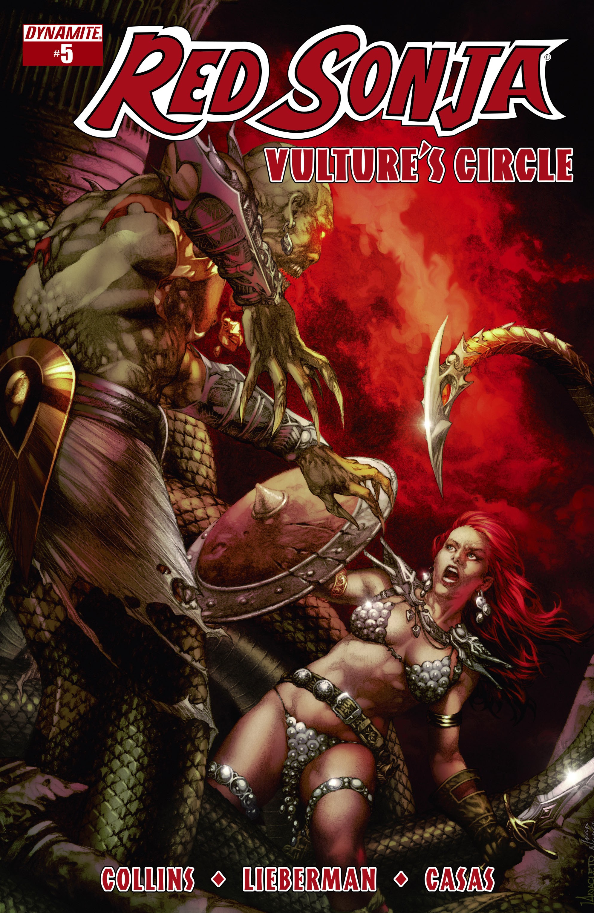 Read online Red Sonja: Vulture's Circle comic -  Issue #5 - 1