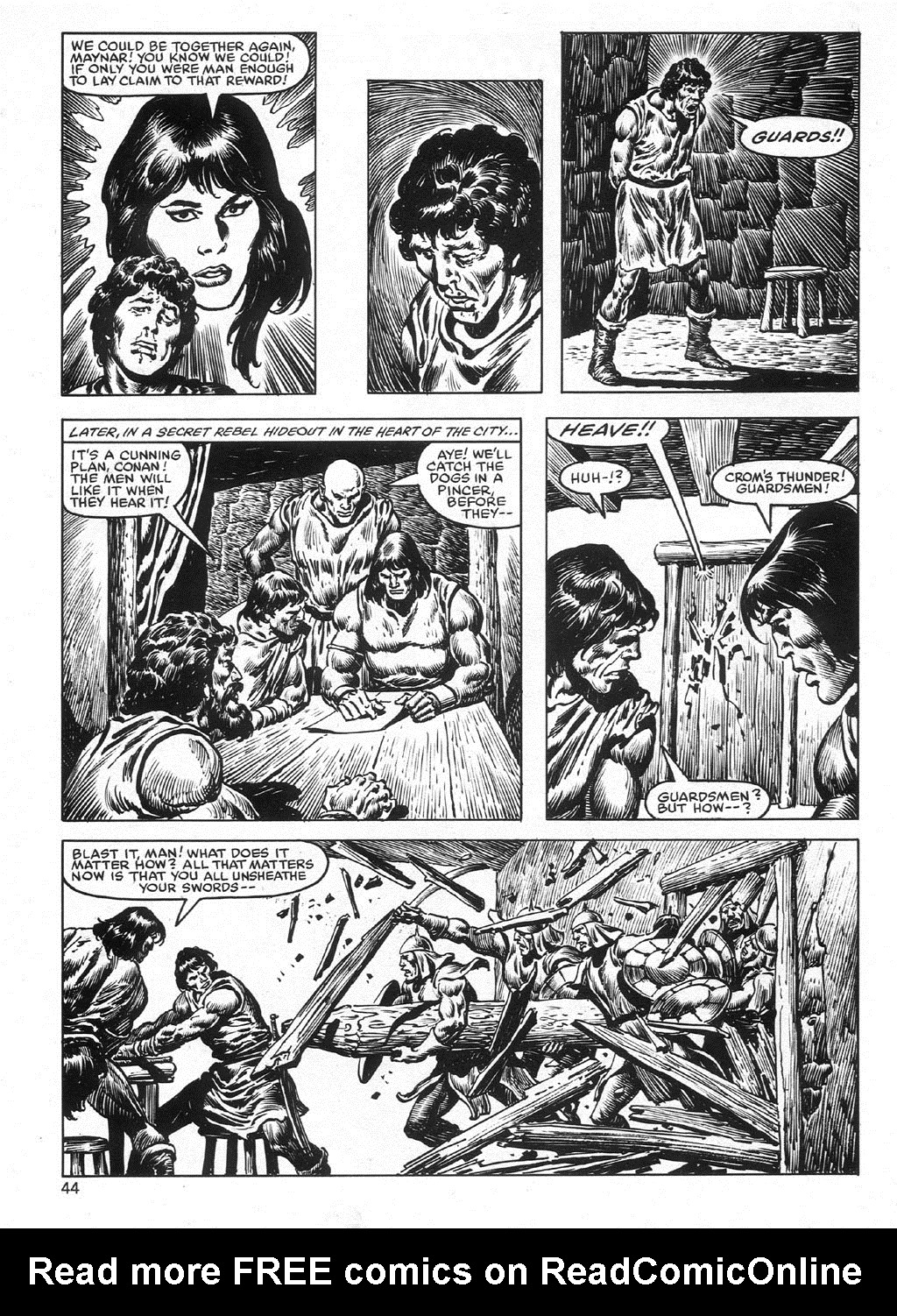 Read online The Savage Sword Of Conan comic -  Issue #99 - 43