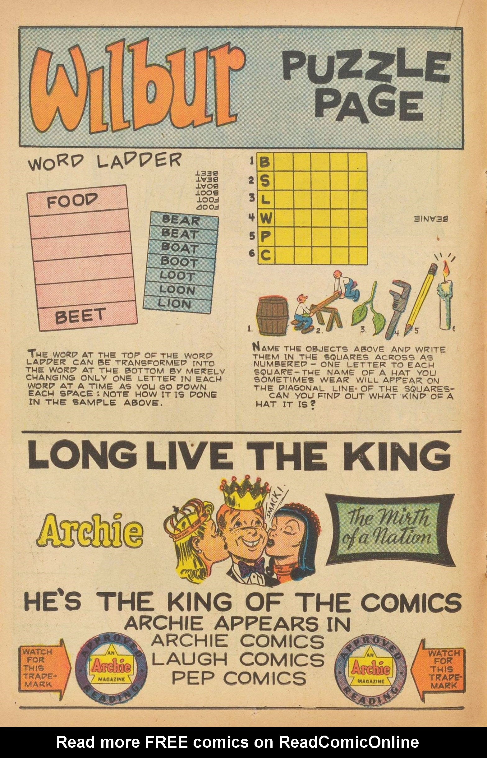 Read online Wilbur Comics comic -  Issue #25 - 20