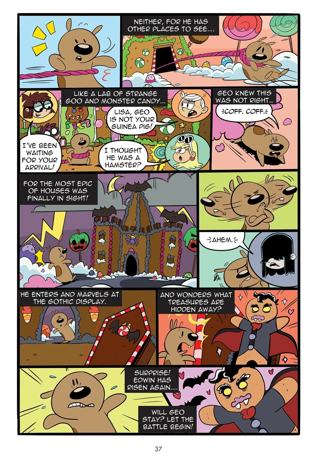 Read online The Loud House Winter Special comic -  Issue # Full - 38