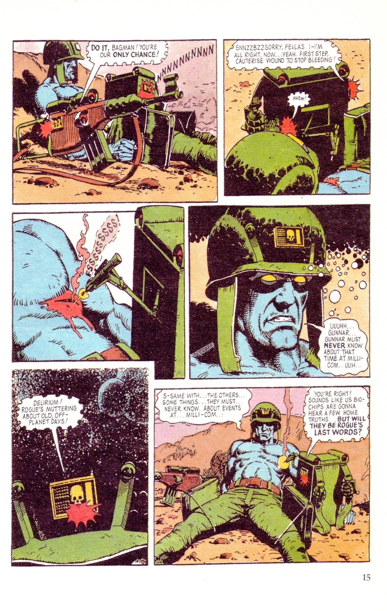 Read online Rogue Trooper (1986) comic -  Issue #12 - 16