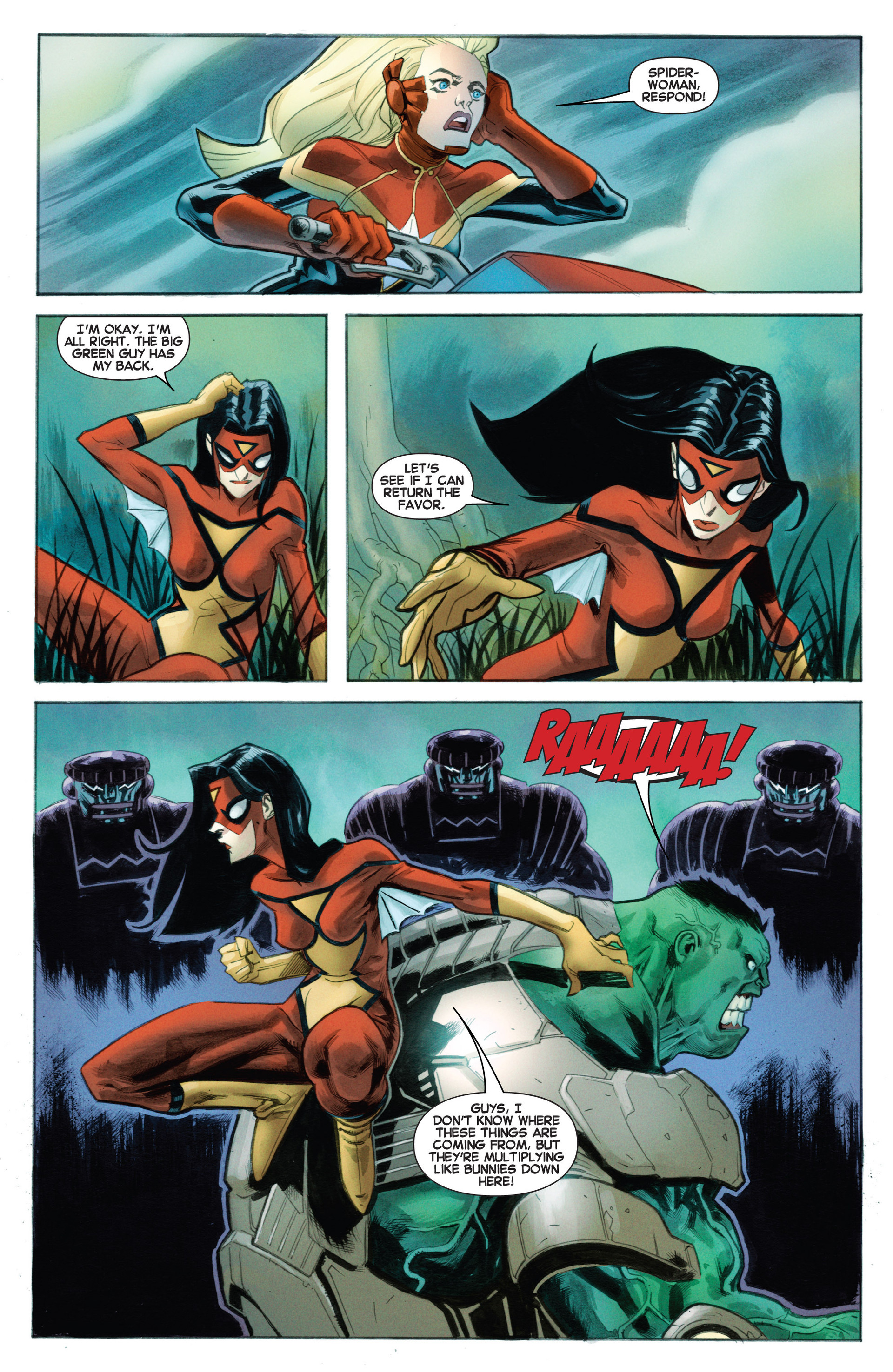 Read online Captain Marvel (2012) comic -  Issue #13 - 21