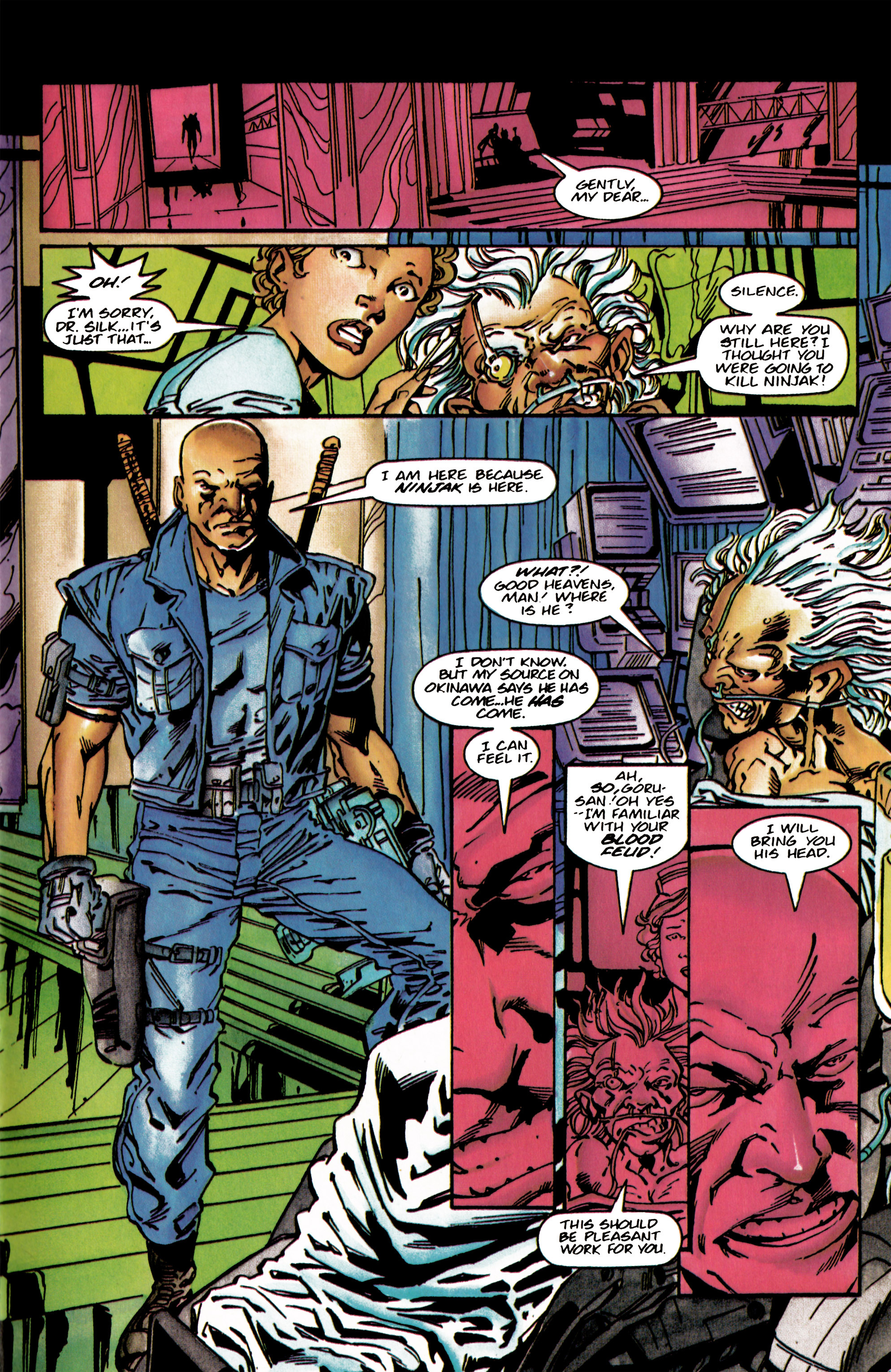 Read online Ninjak Yearbook comic -  Issue # Full - 33