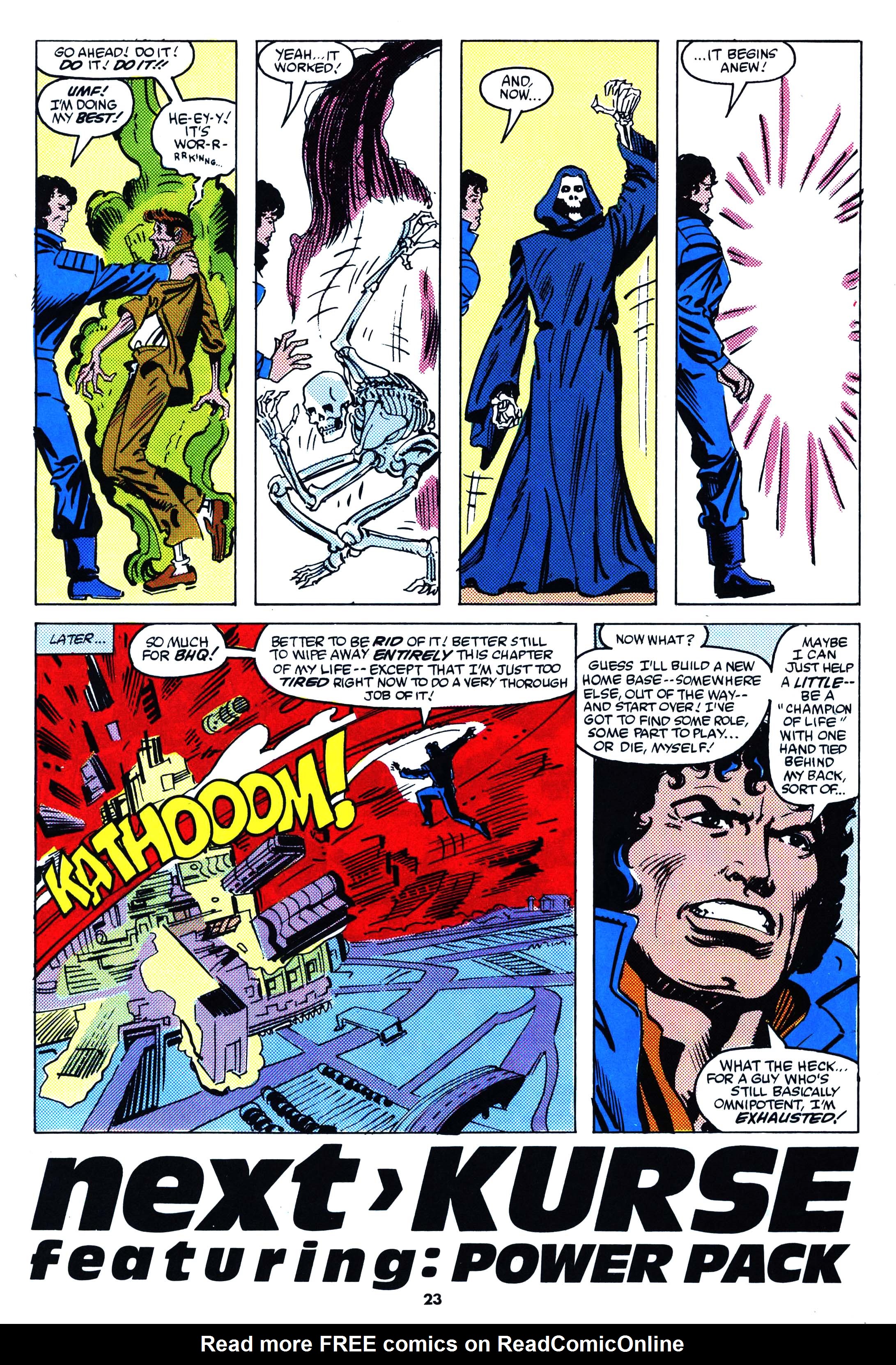 Read online Secret Wars (1985) comic -  Issue #64 - 23