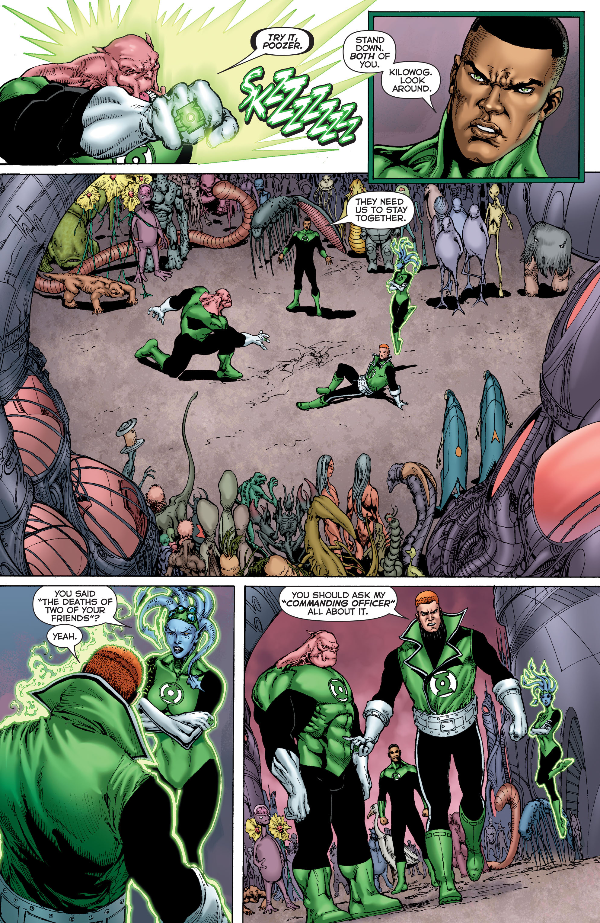Read online Green Lantern Corps: Edge of Oblivion comic -  Issue #3 - 7