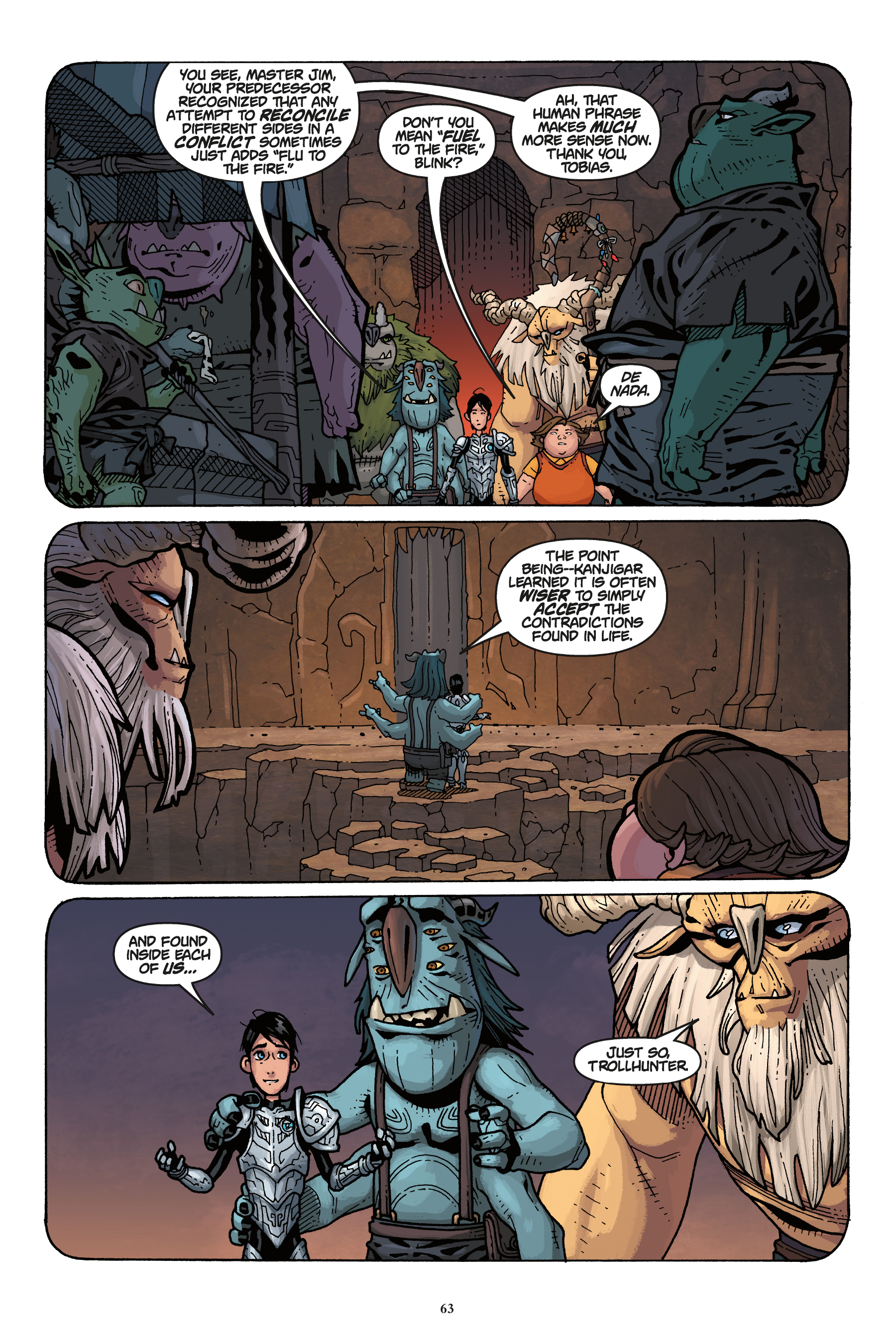 Read online Trollhunters: Tales of Arcadia-The Felled comic -  Issue # TPB - 63