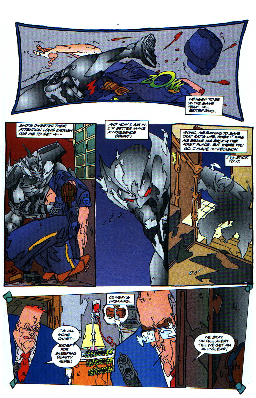 Read online Images of ShadowHawk comic -  Issue #2 - 14