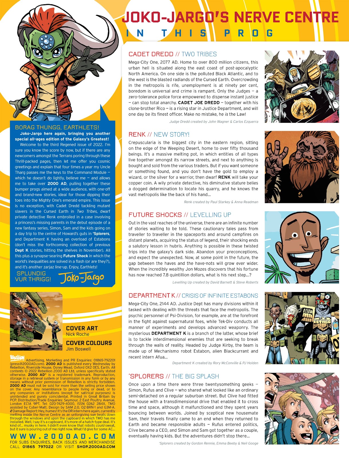 2000 AD issue 2296 - Page 2