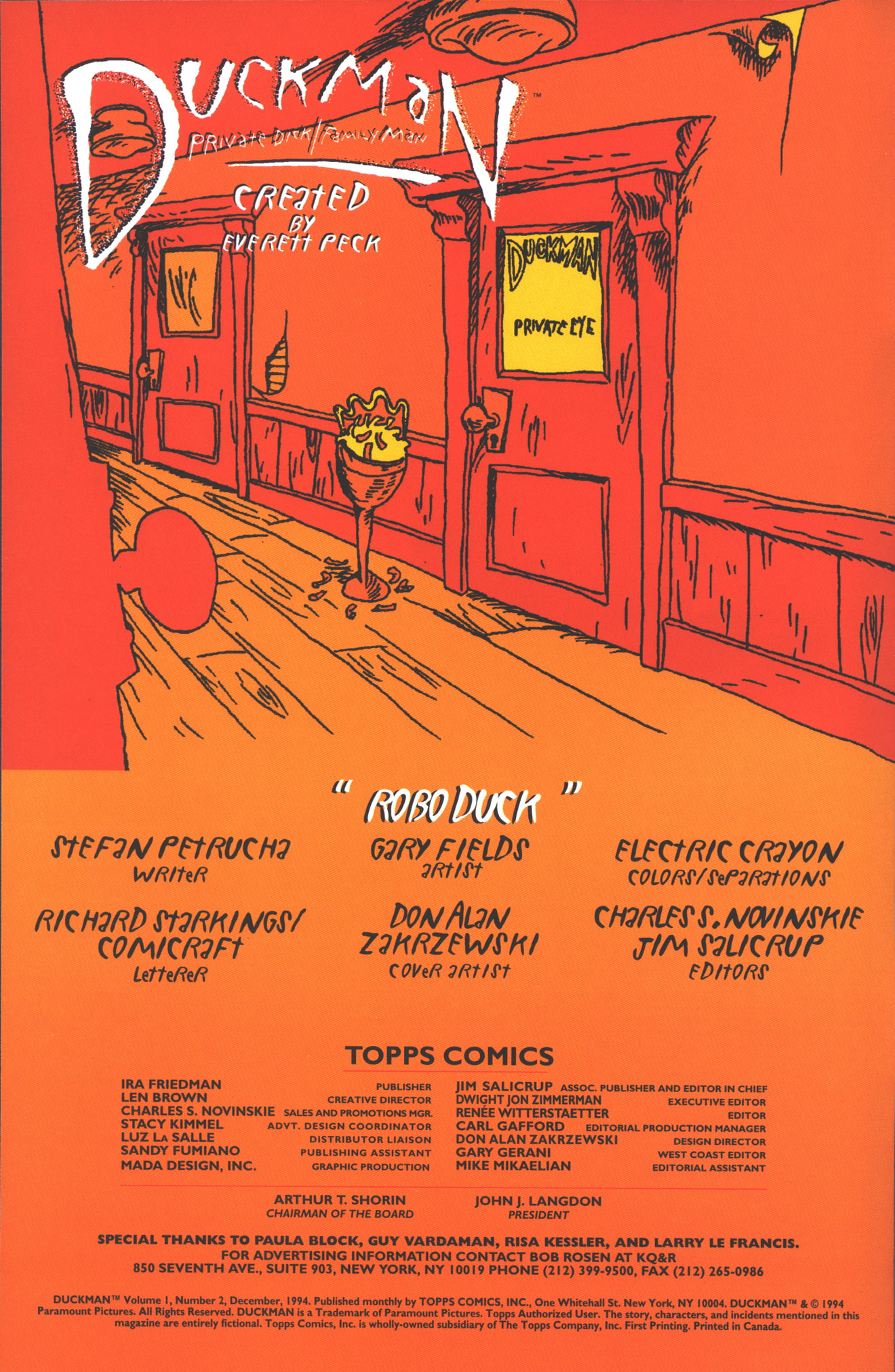 Read online Duckman (1994) comic -  Issue #2 - 2