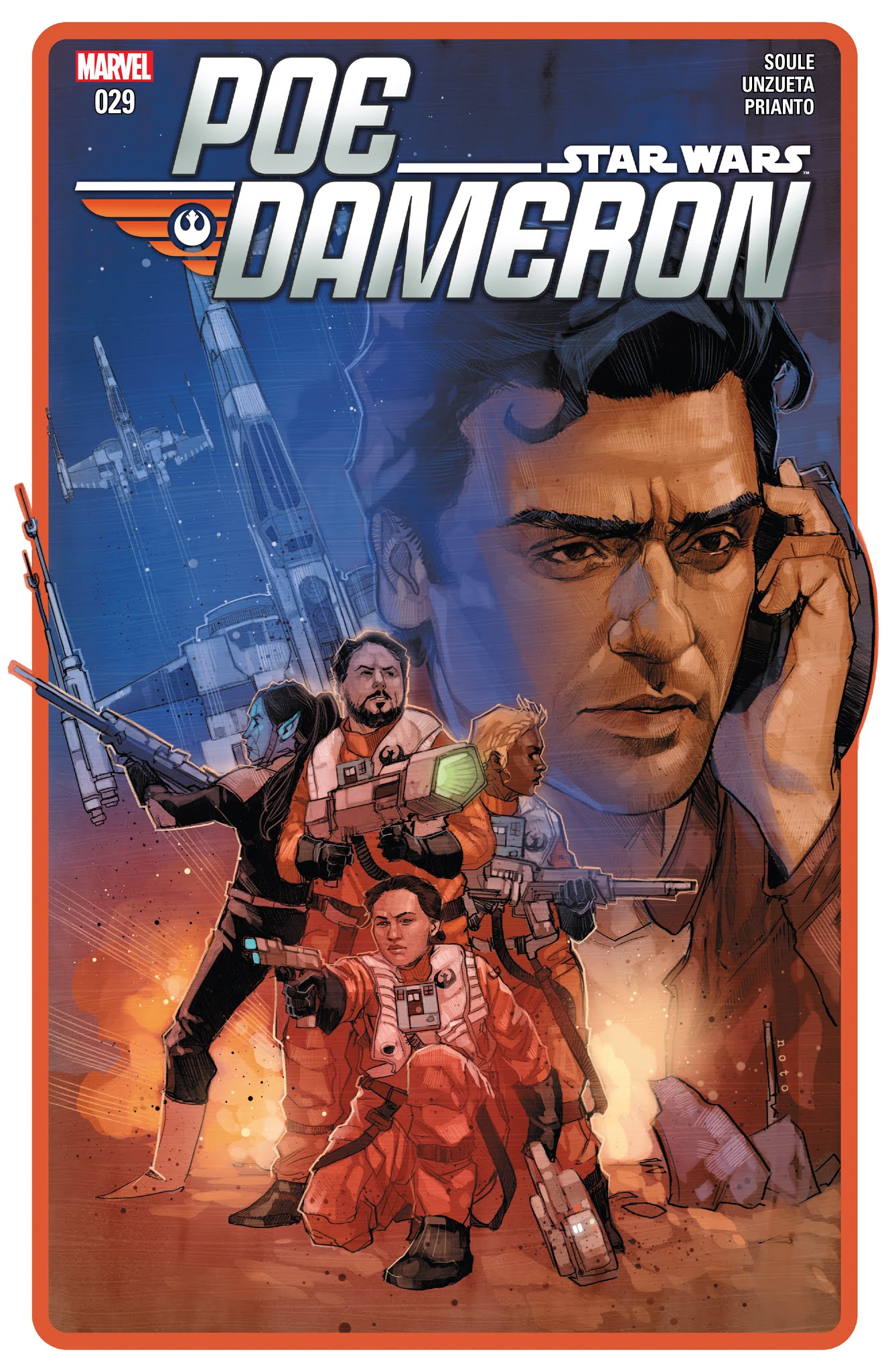 Read online Star Wars: Poe Dameron comic -  Issue #29 - 1