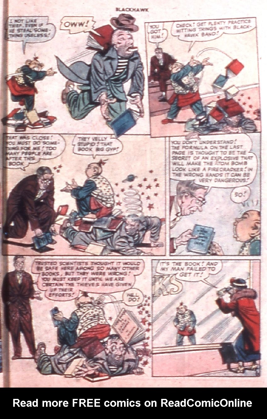 Read online Blackhawk (1957) comic -  Issue #22 - 31